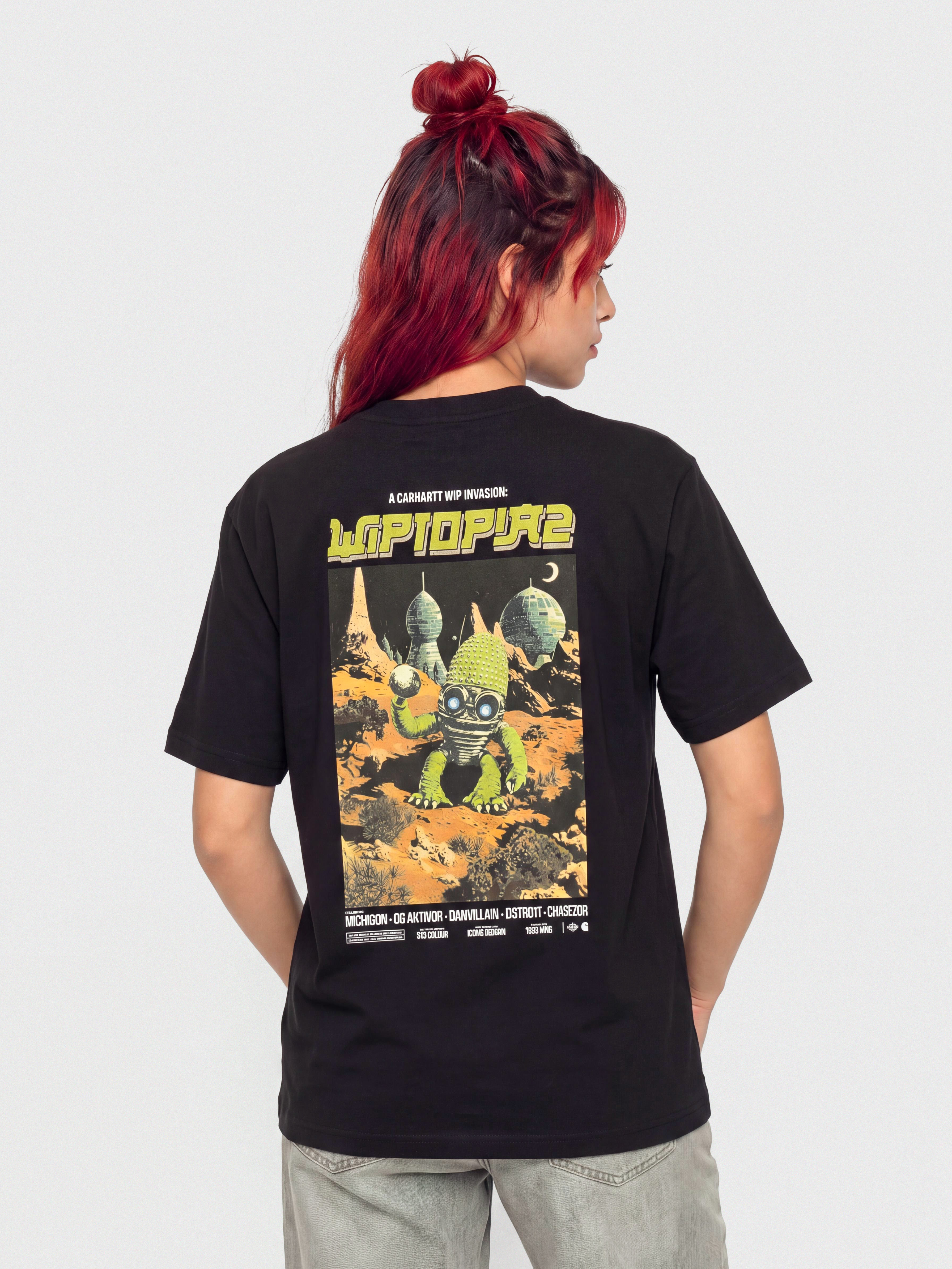 Футболка Carhartt WIP Wiptopia II Wmn (black)