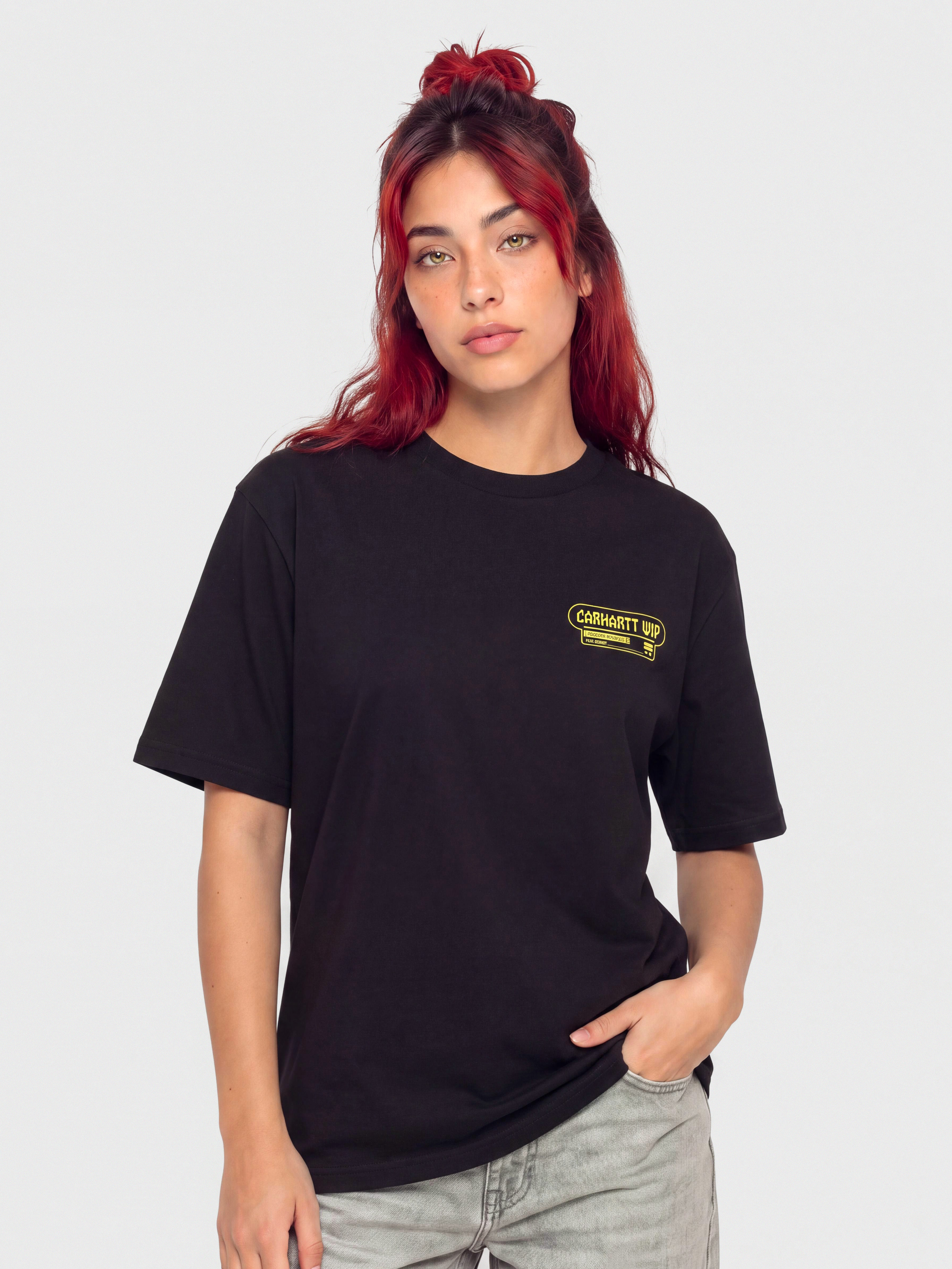 Футболка Carhartt WIP Wiptopia II Wmn (black)