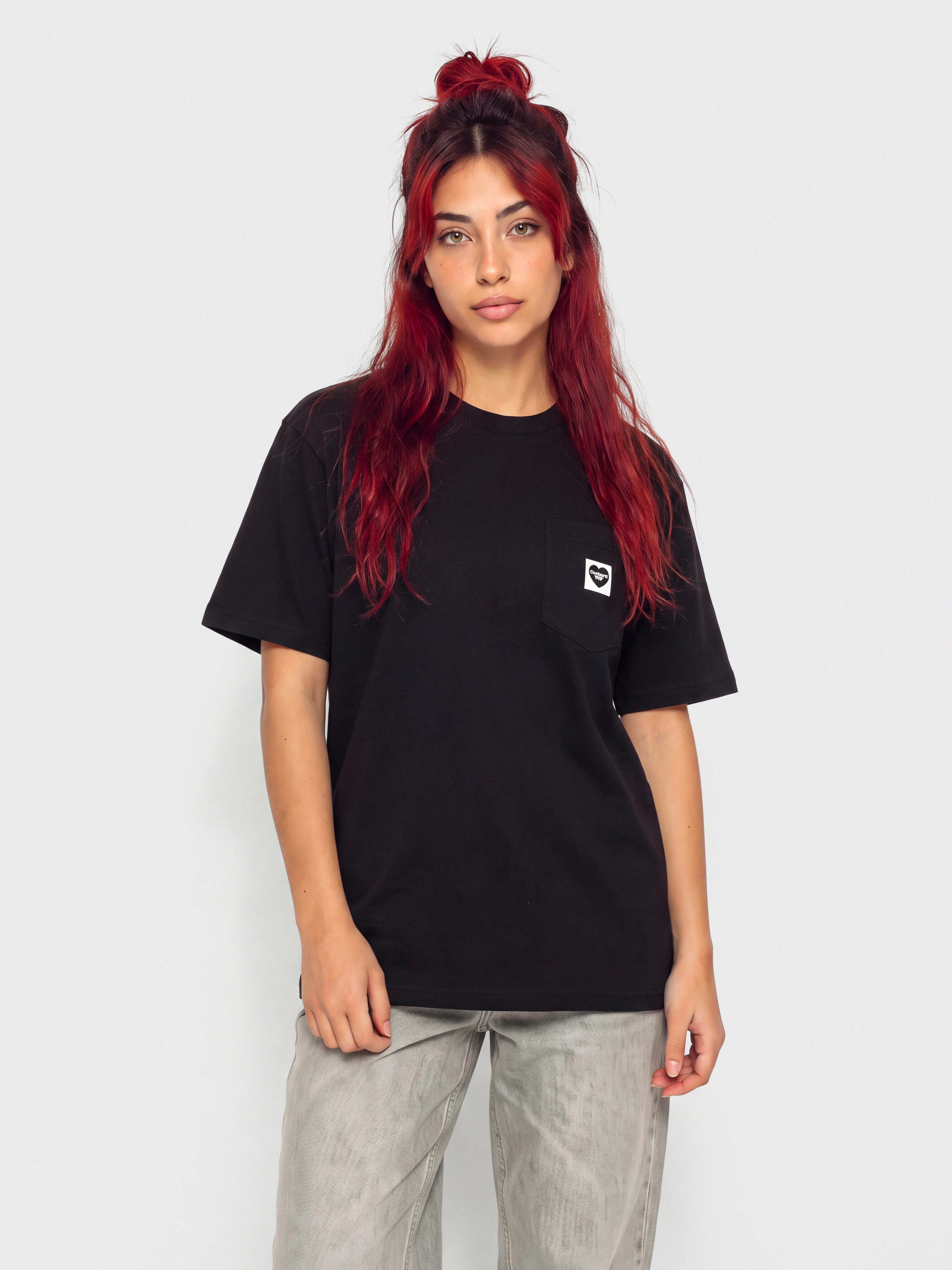 Футболка Carhartt WIP Pocket Small Heart Wmn
