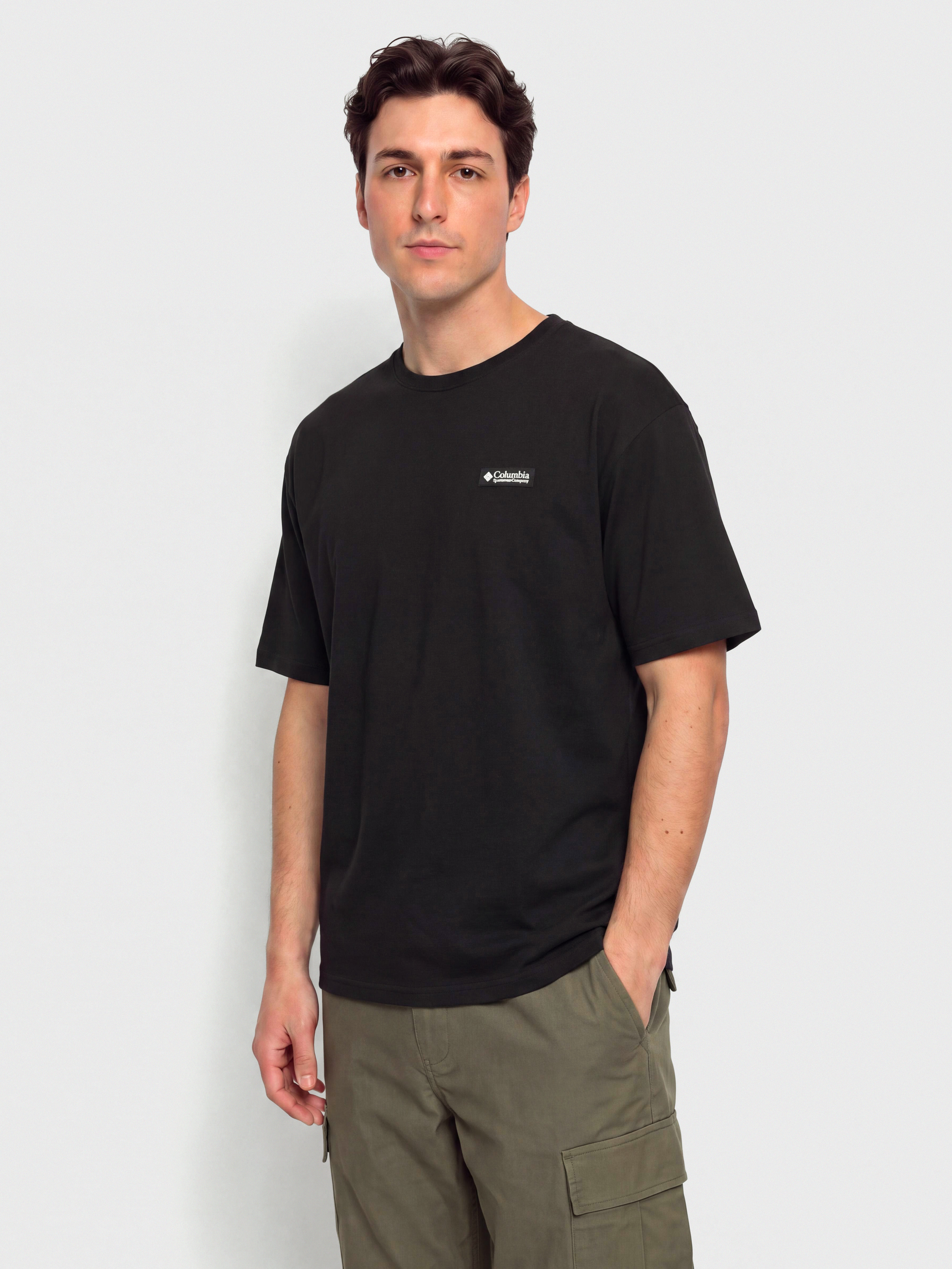 Футболка Columbia CSC Heavyweight Back Graphic (black/photoreal)