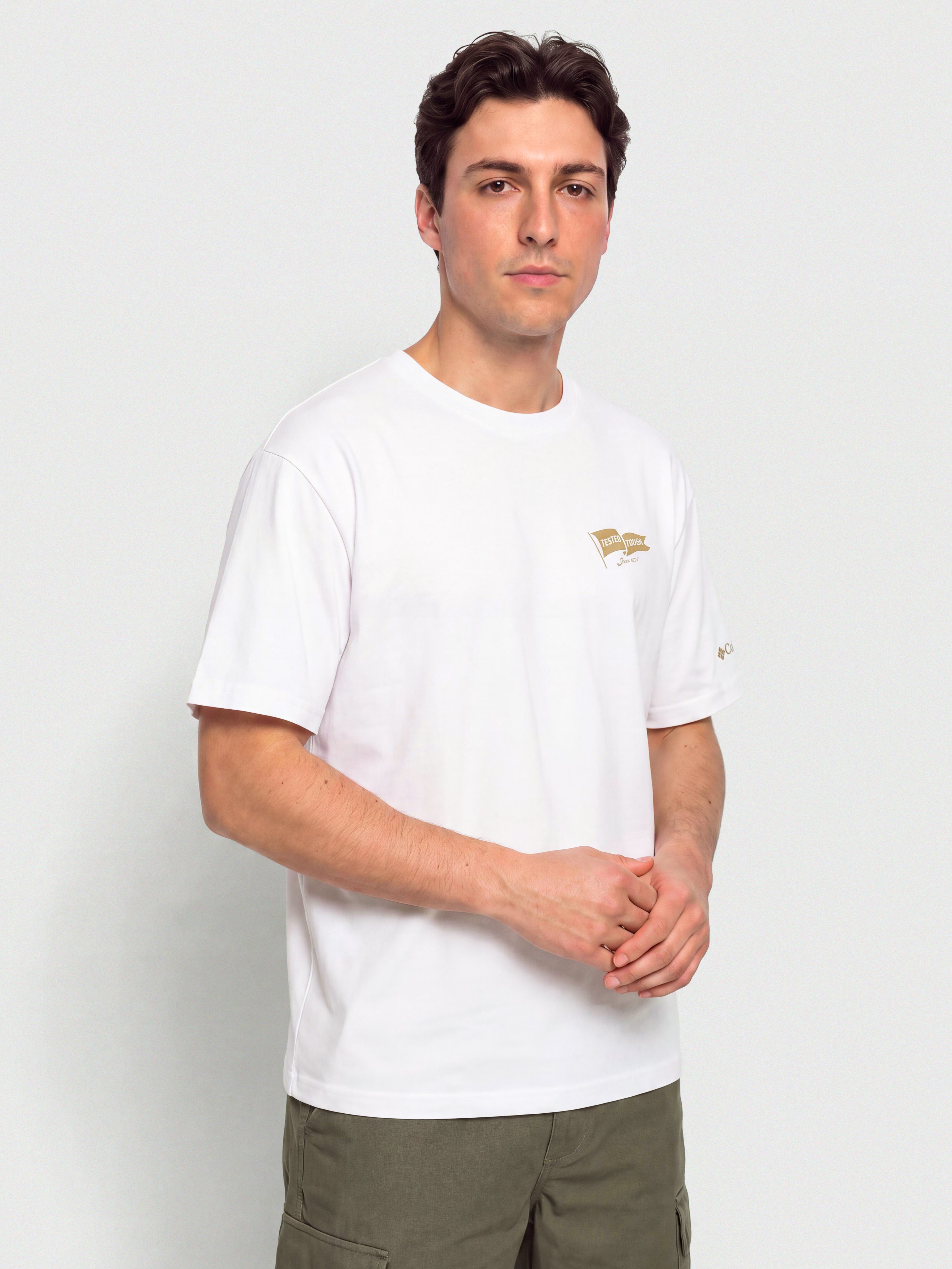 Футболка Columbia CSC Heavyweight Back Graphic (white/heritage)
