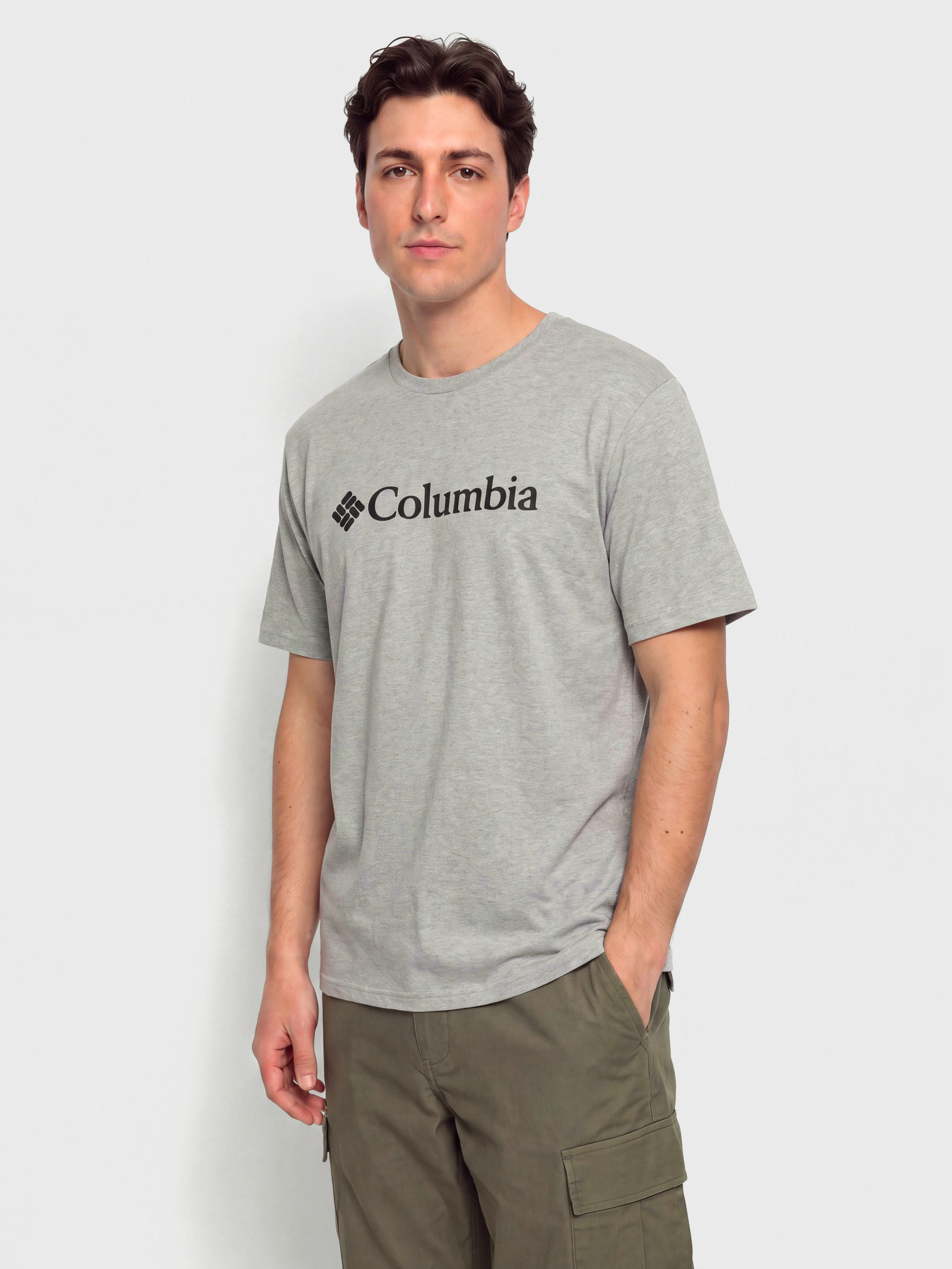 Футболка Columbia CSC Basic Logo (columbia grey heather)
