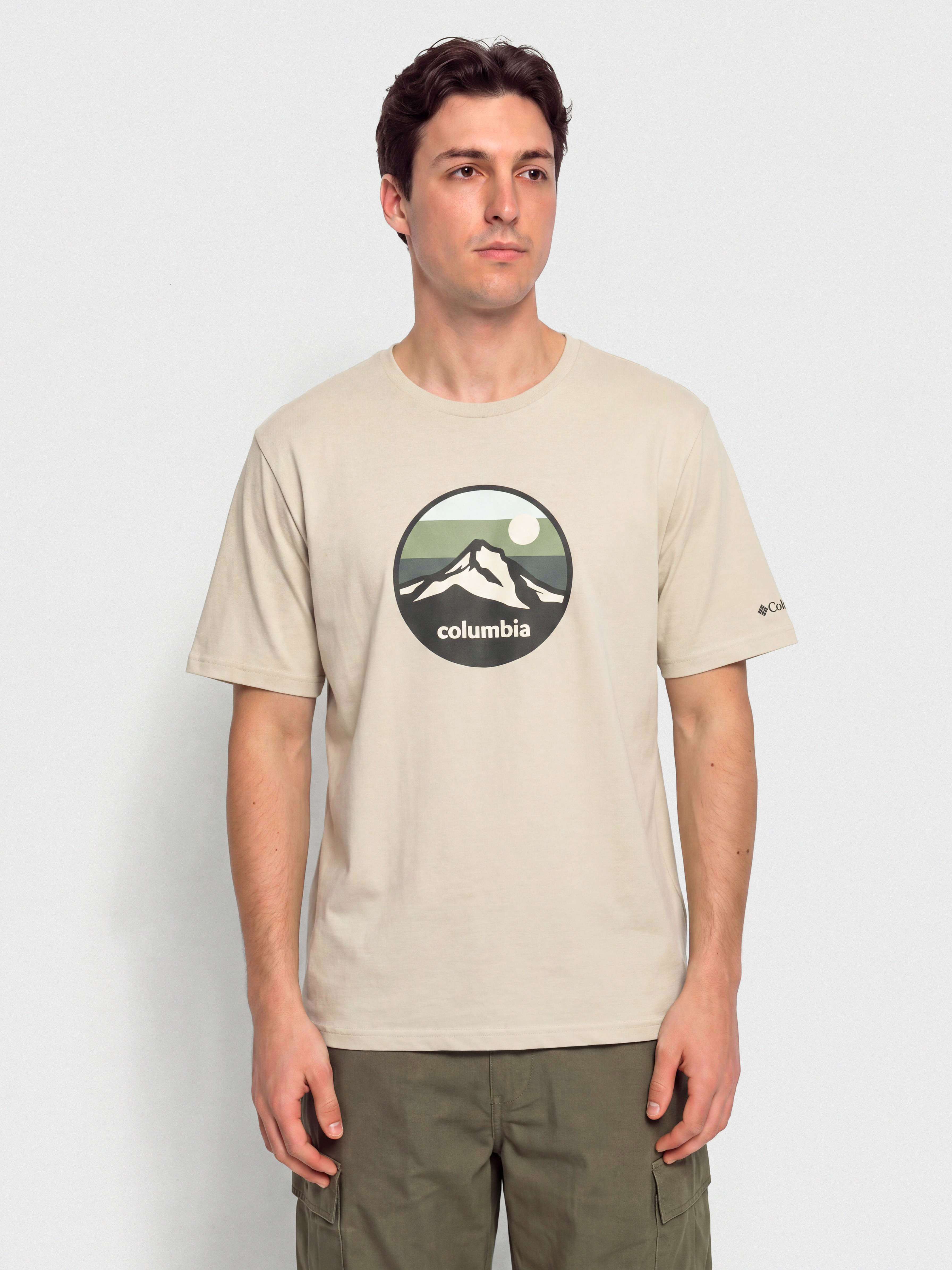 Футболка Columbia CSC Seasonal Graphic (dark stone/retro scoped)