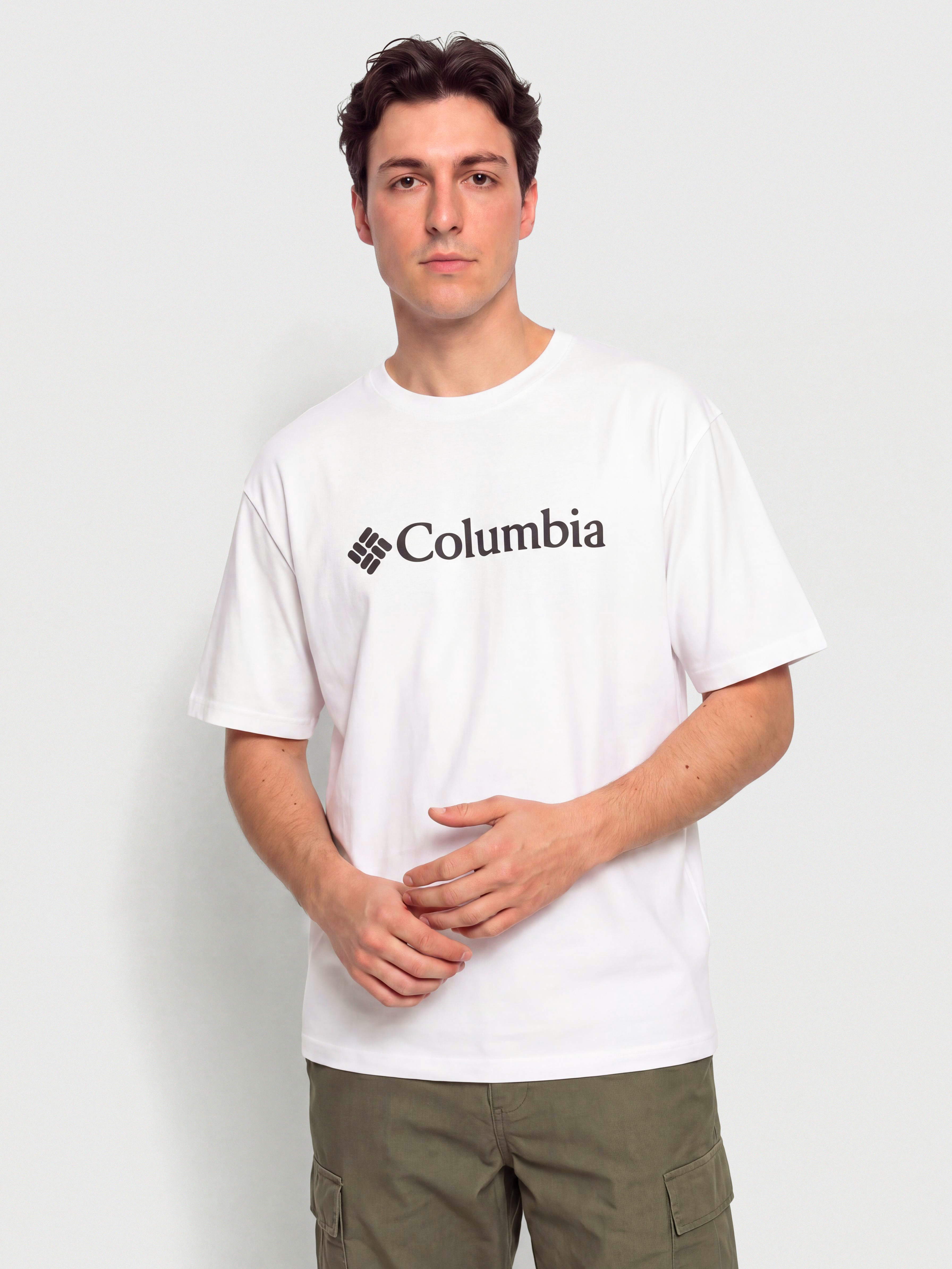 Футболка Columbia CSC Basic Logo (white/gem columbia)