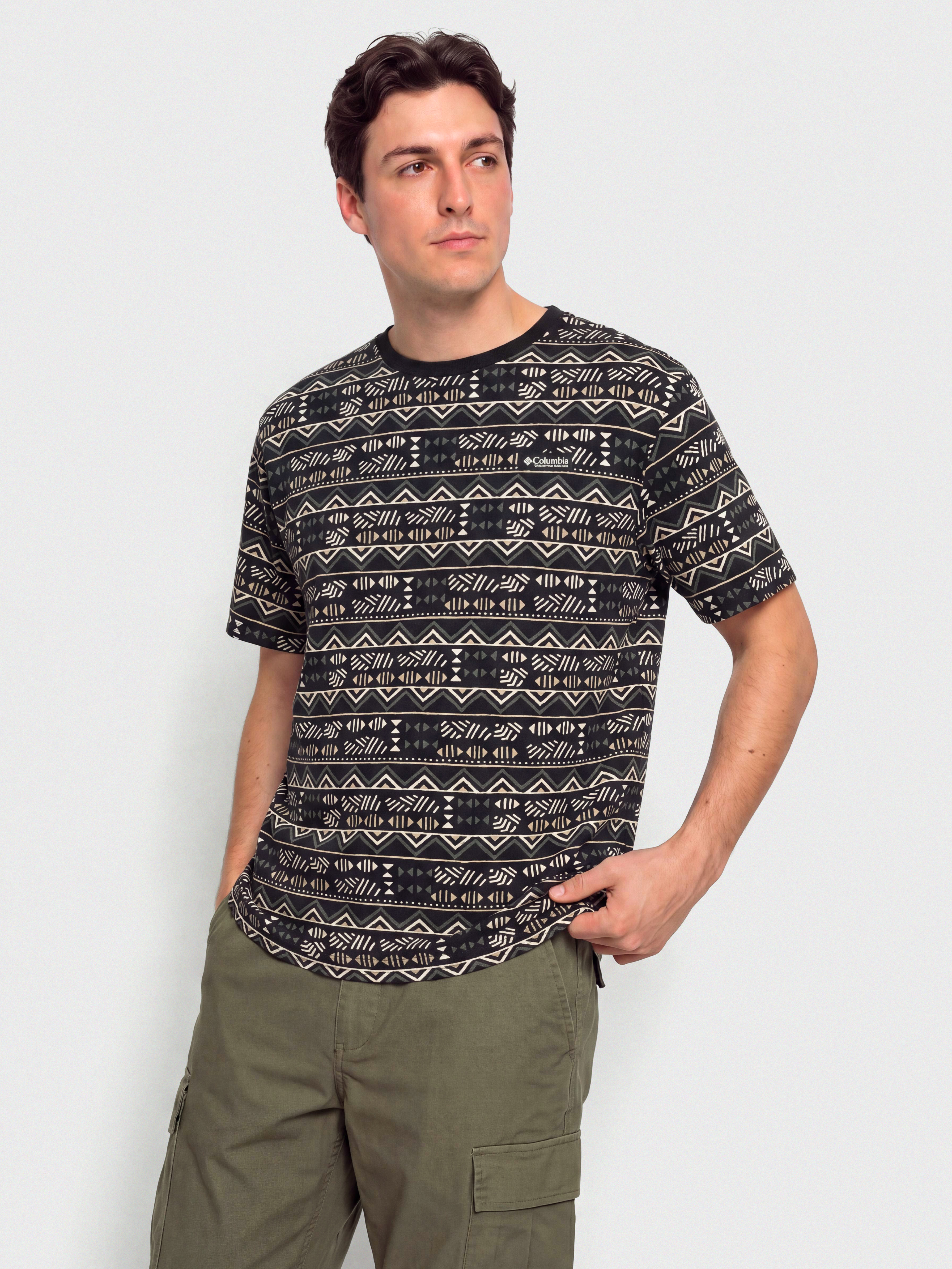 Футболка Columbia CSC Heavyweight Printed (black/horizons)