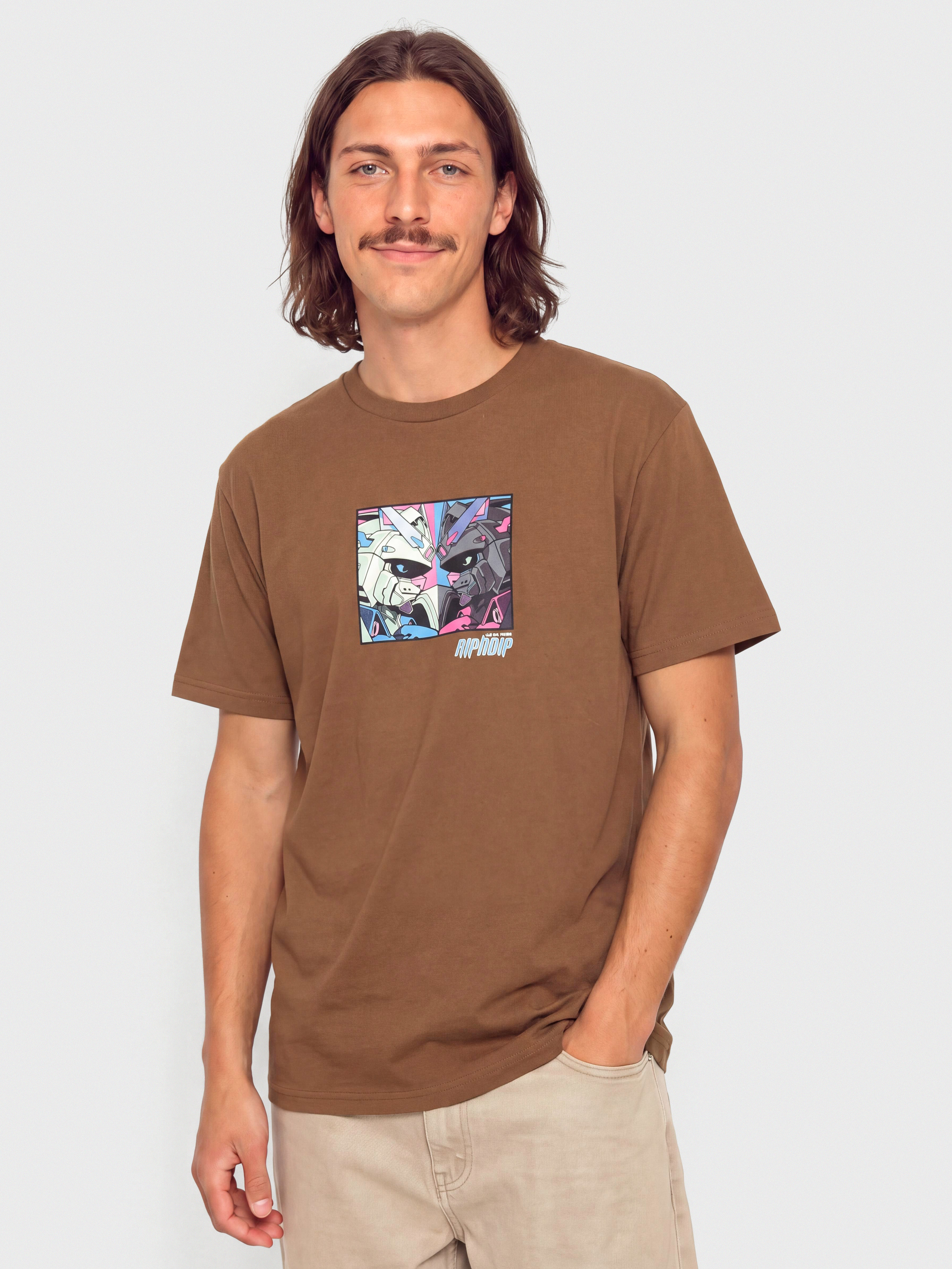 Футболка RipNDip Nermbots (brown)