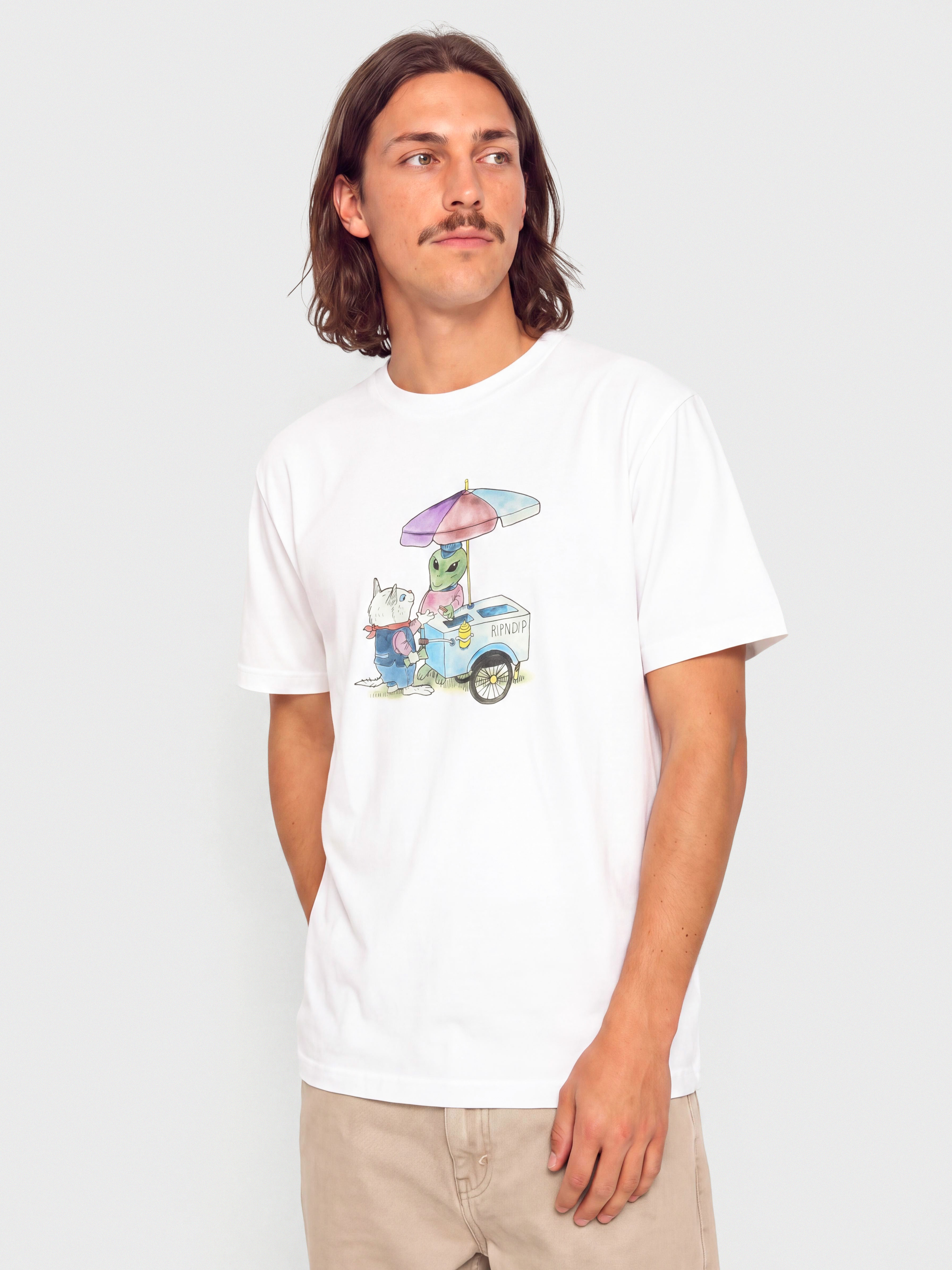Футболка RipNDip Nerm Frios (white)