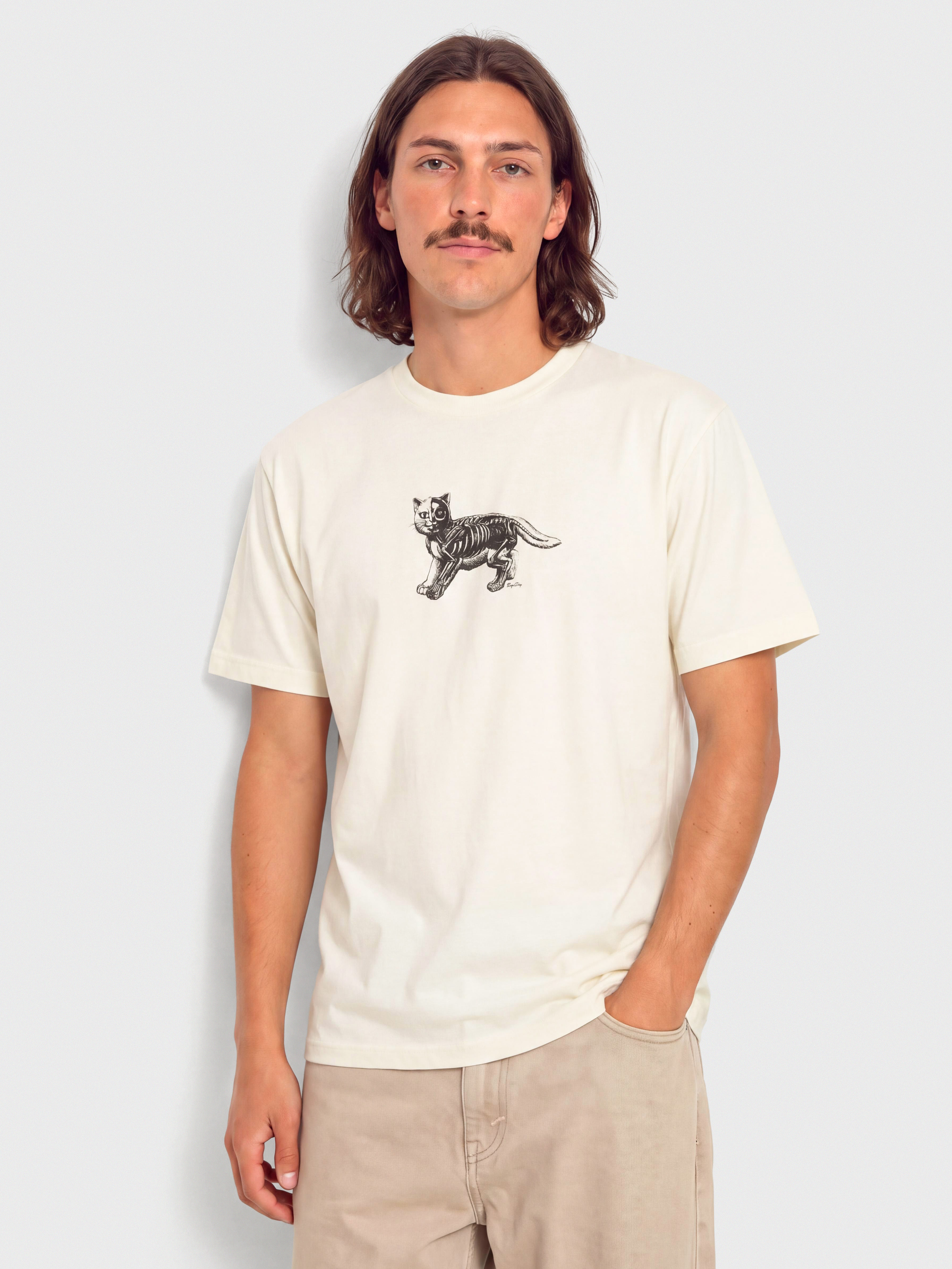 Футболка RipNDip Inside Out (bone)