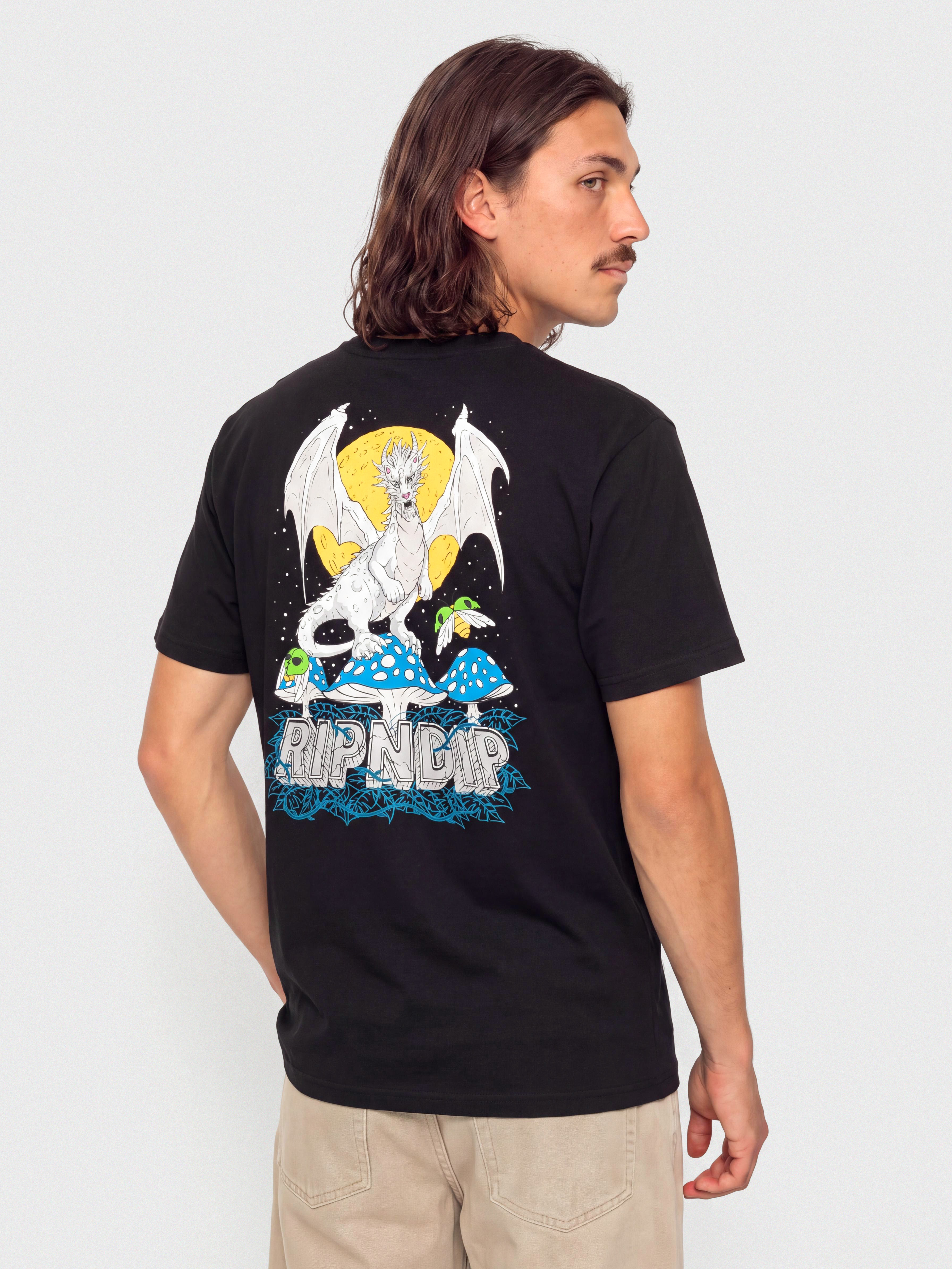 Футболка RipNDip Colossus (black wash)
