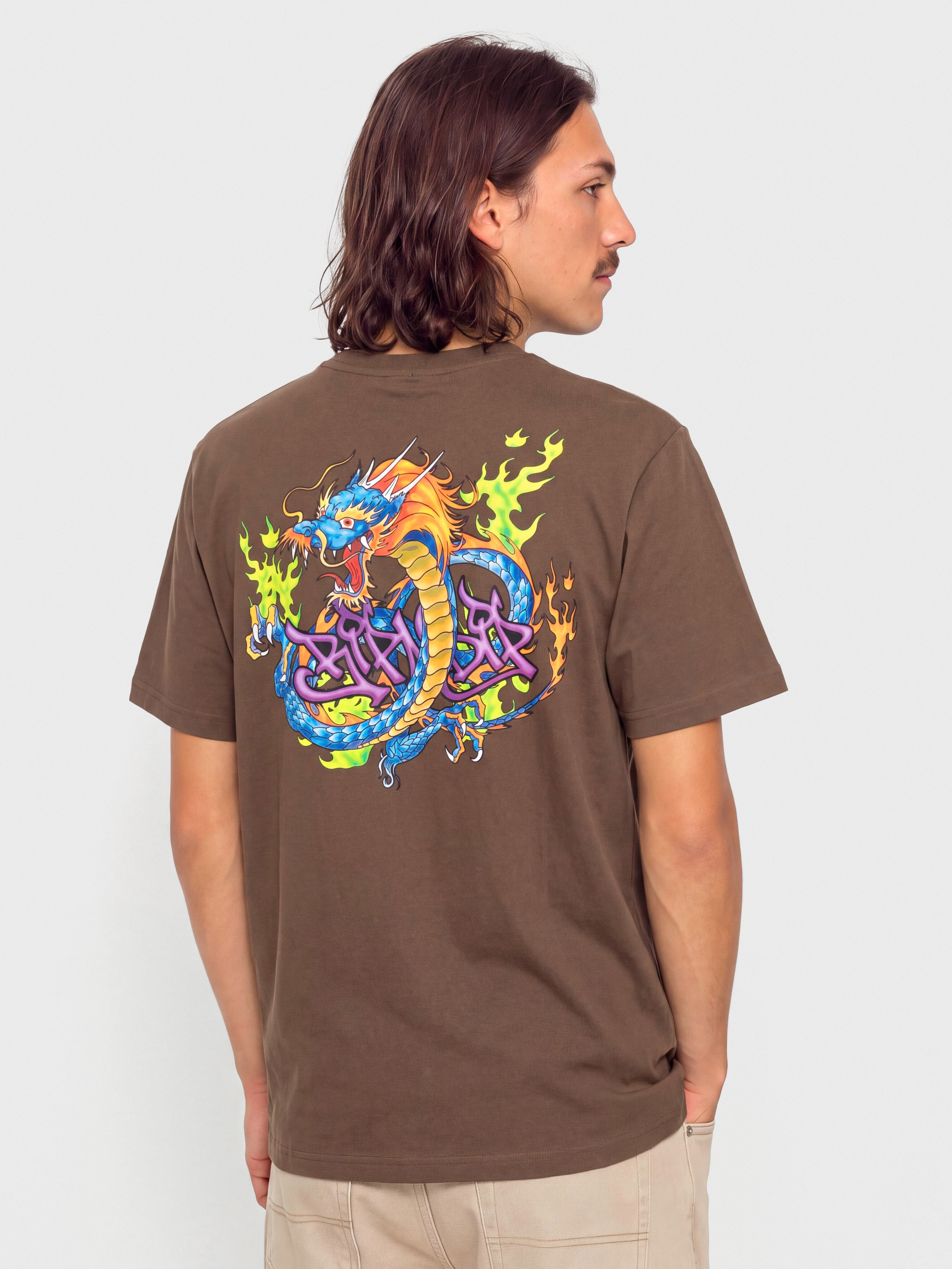 Футболка RipNDip Dragonology (dark brown)