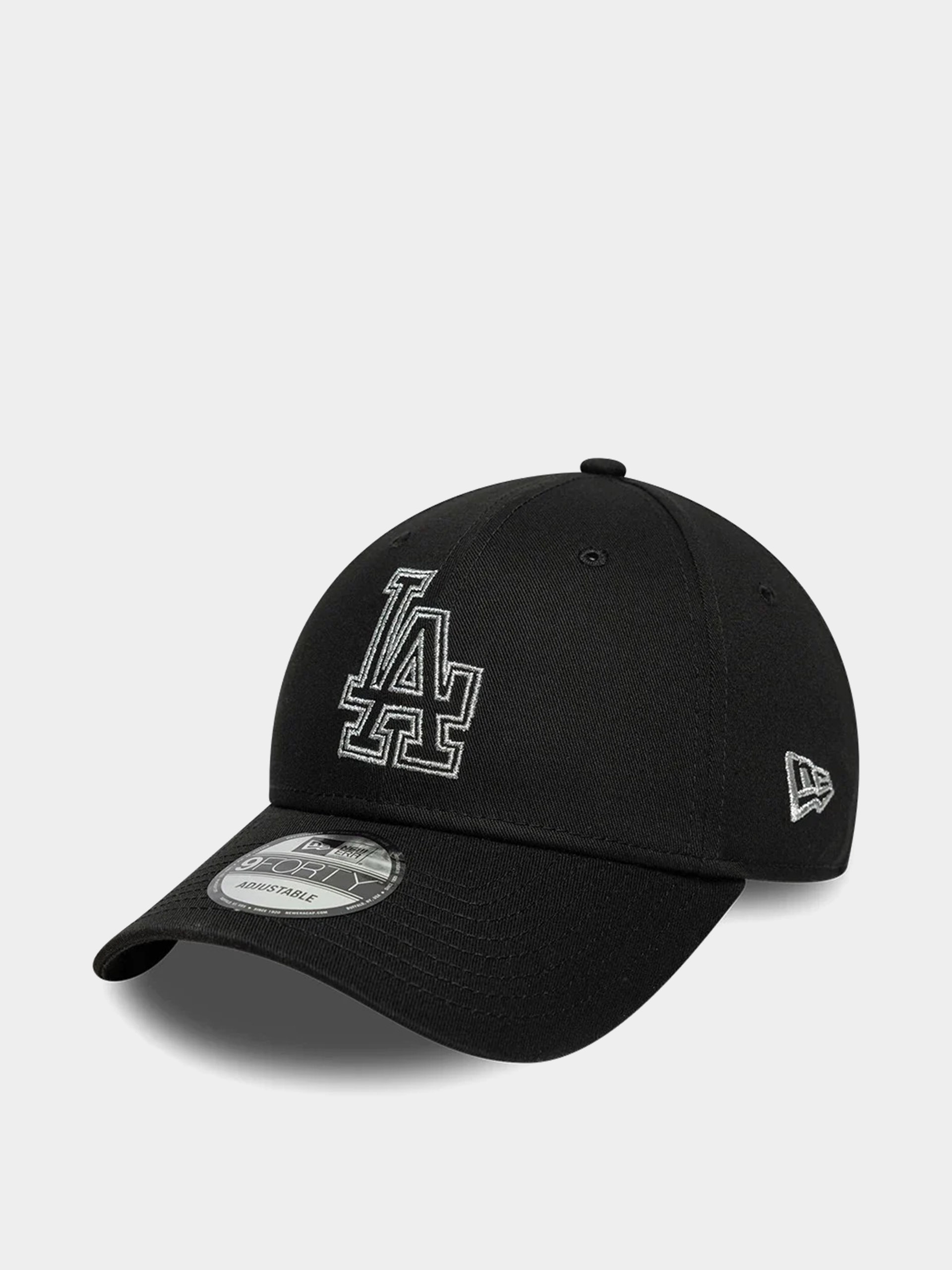 Кепка New Era Metallic Outline 9Forty Los Angeles Dodgers (black)