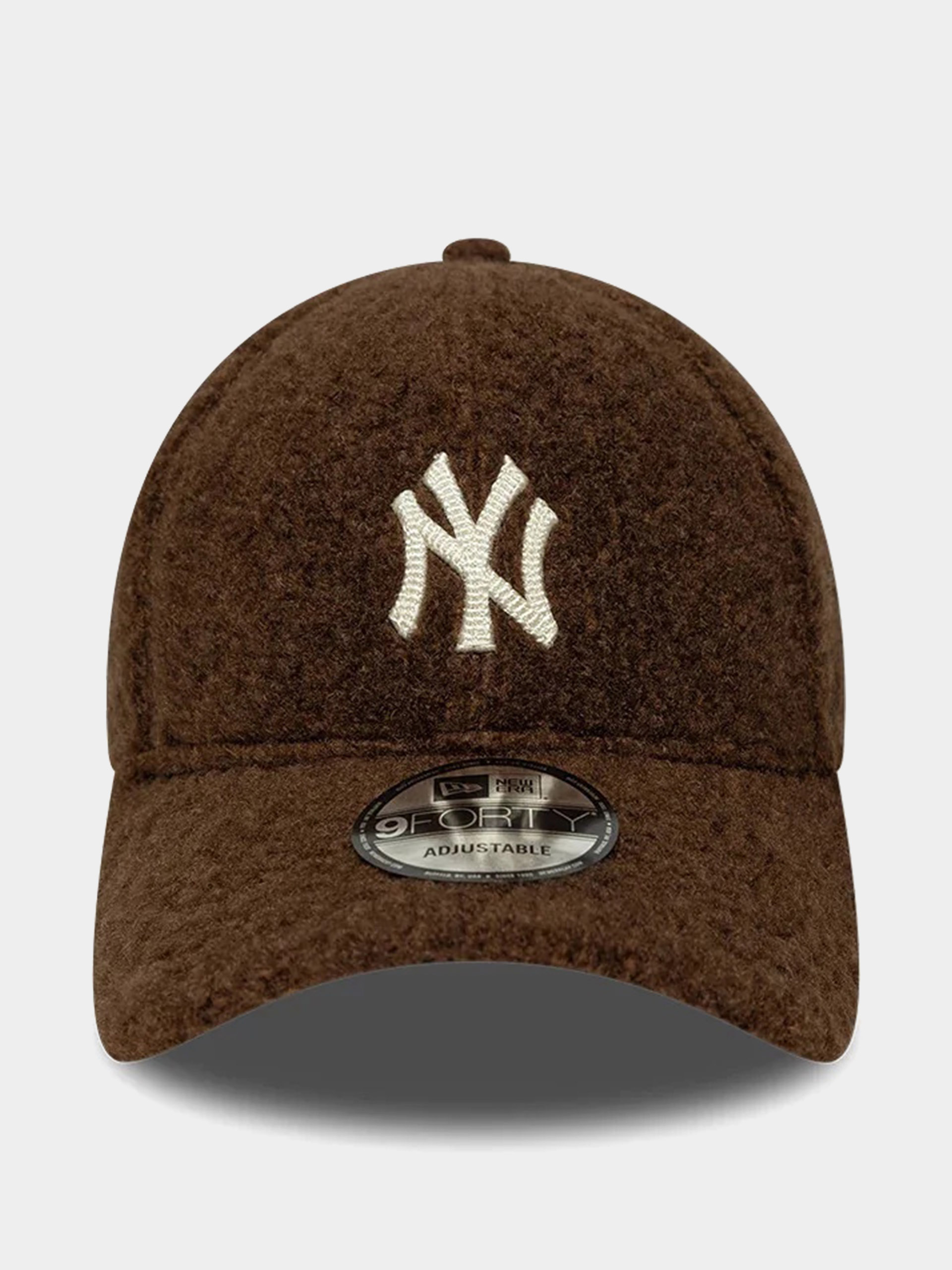 Кепка New Era Winter Borg 9Forty New York Yankees (brown)