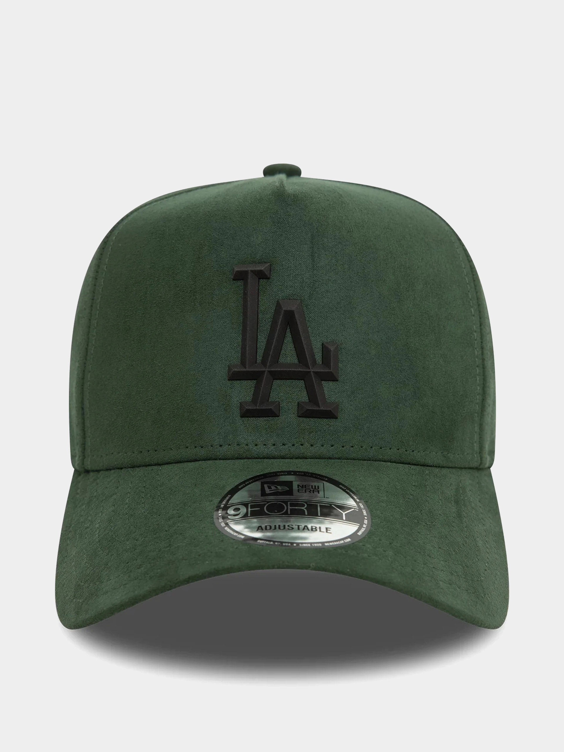 Кепка New Era Faux Suede E Frame La Dodgers (green)