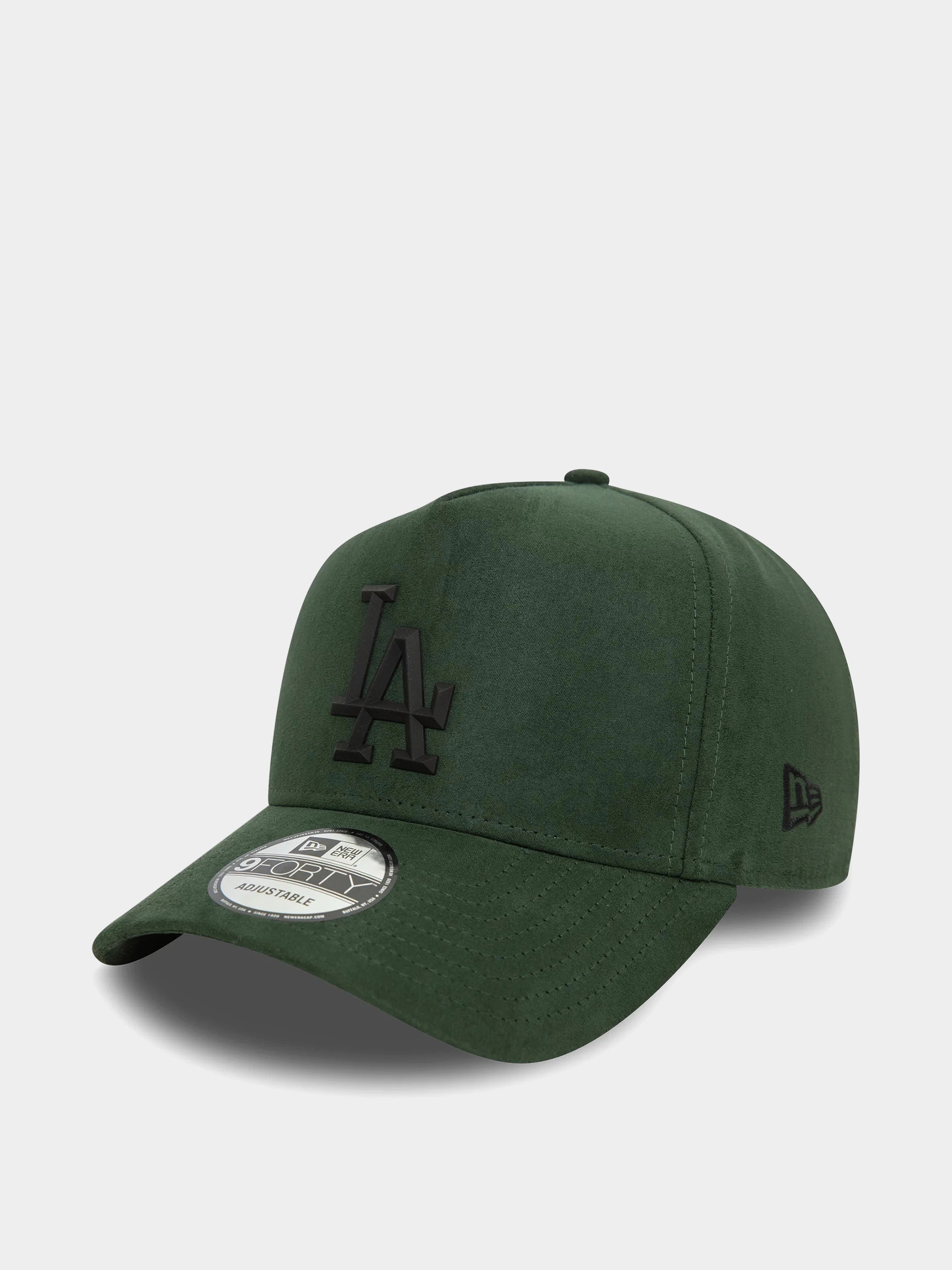 Кепка New Era Faux Suede E Frame La Dodgers (green)