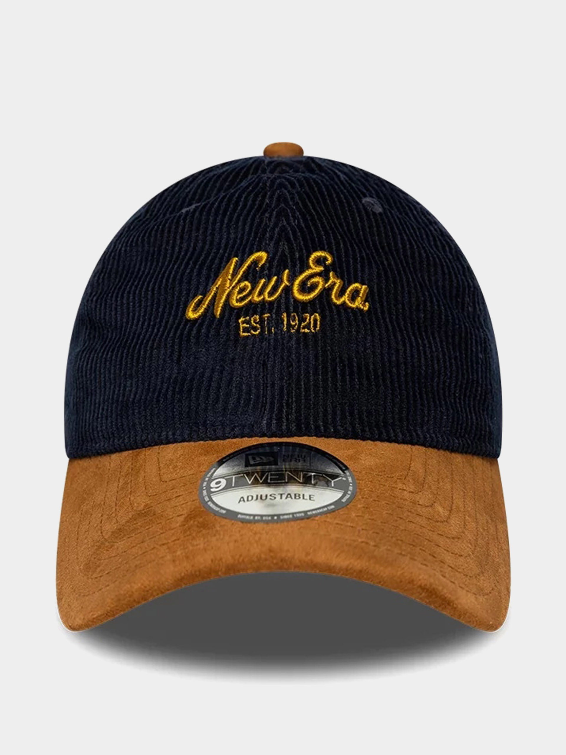 Кепка New Era Cord Mix 9Twenty (navy/brown)