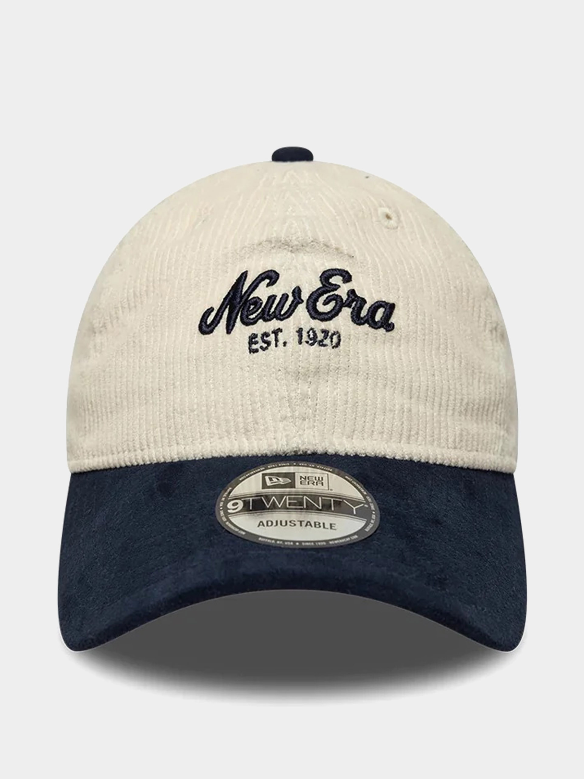 Кепка New Era Cord Mix 9Twenty (cream/navy)