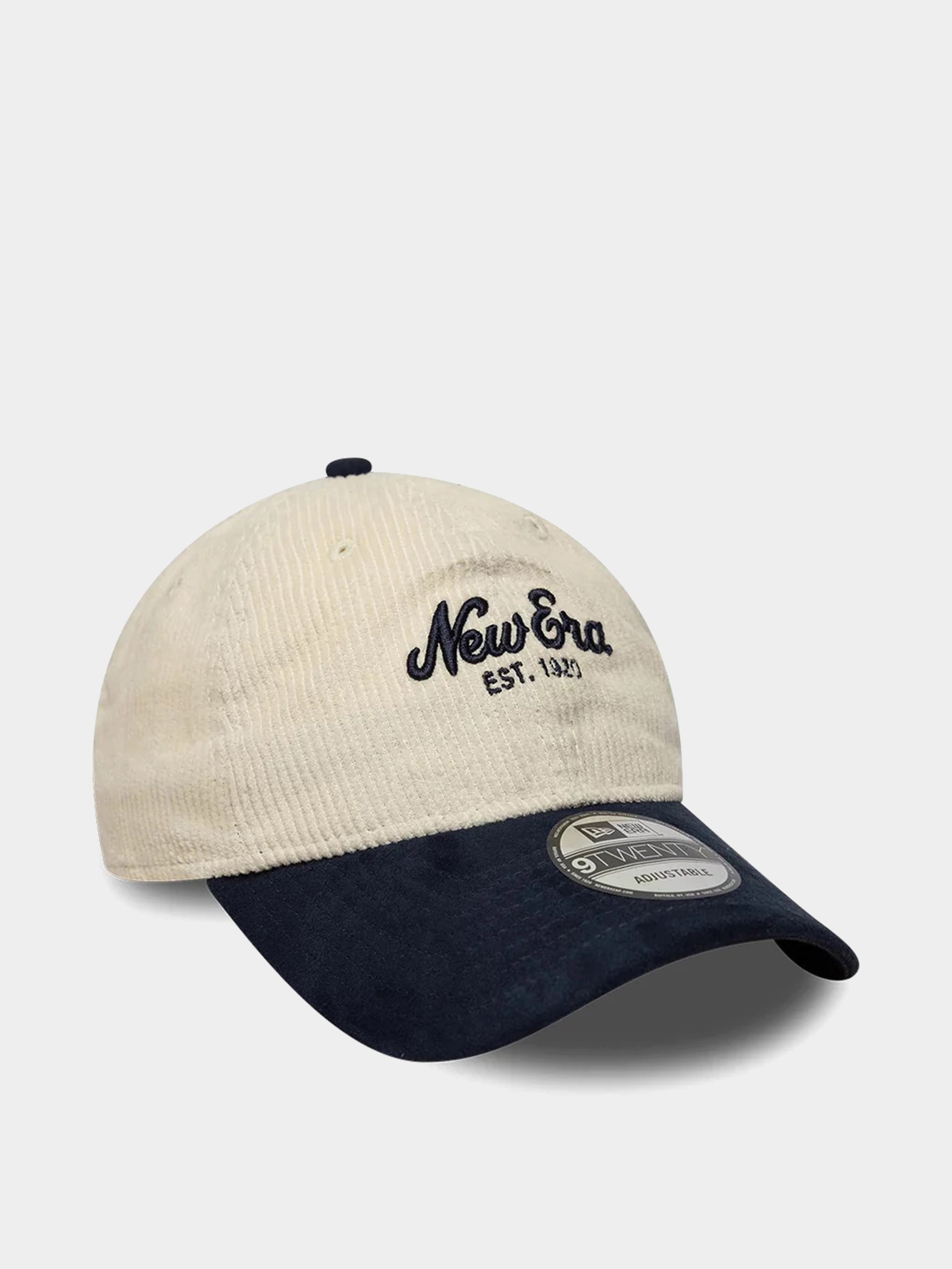 Кепка New Era Cord Mix 9Twenty (cream/navy)