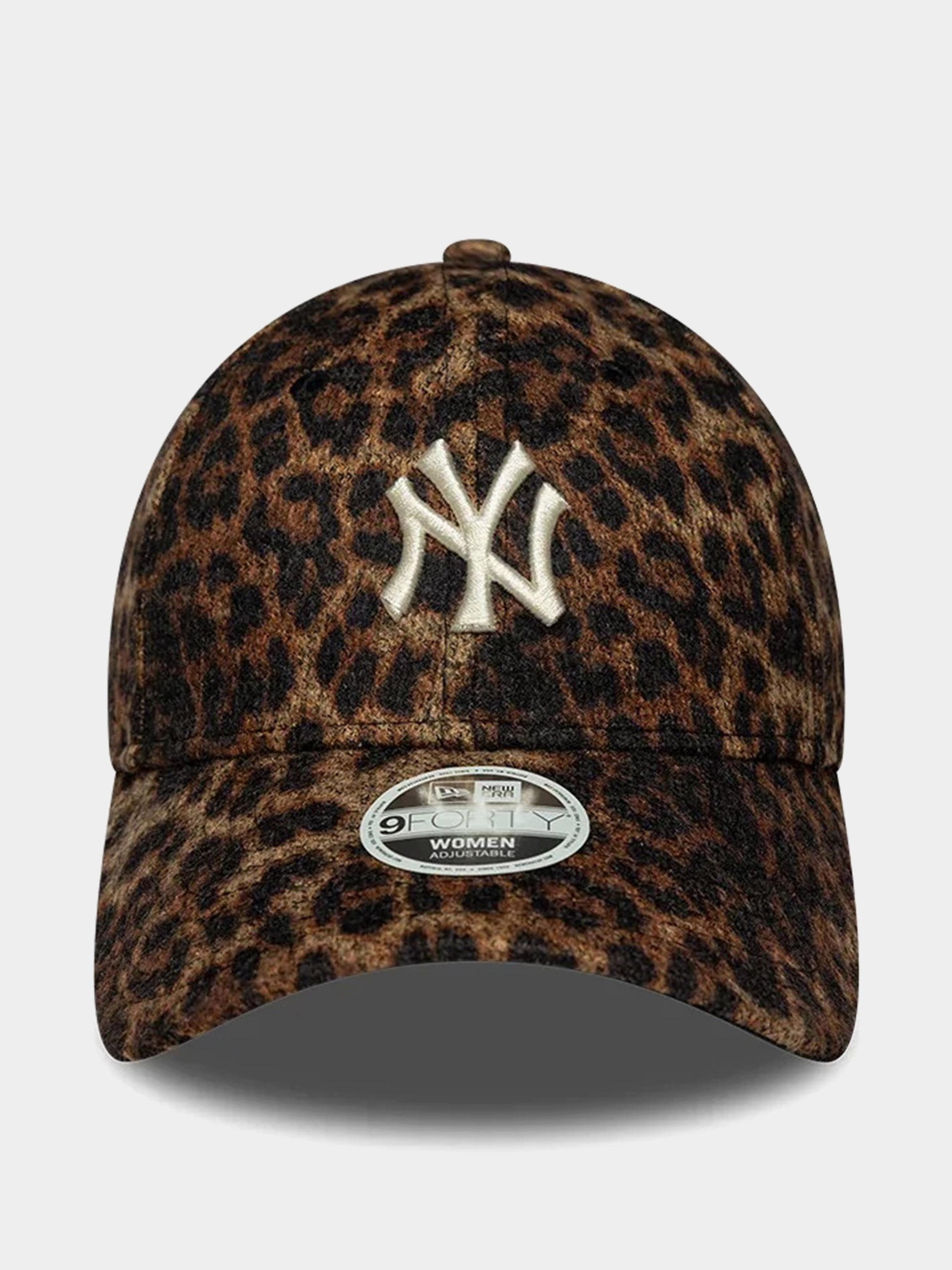 Кепка New Era Cosy Leopard 9Forty New York Yankees Wmn (dark leo)