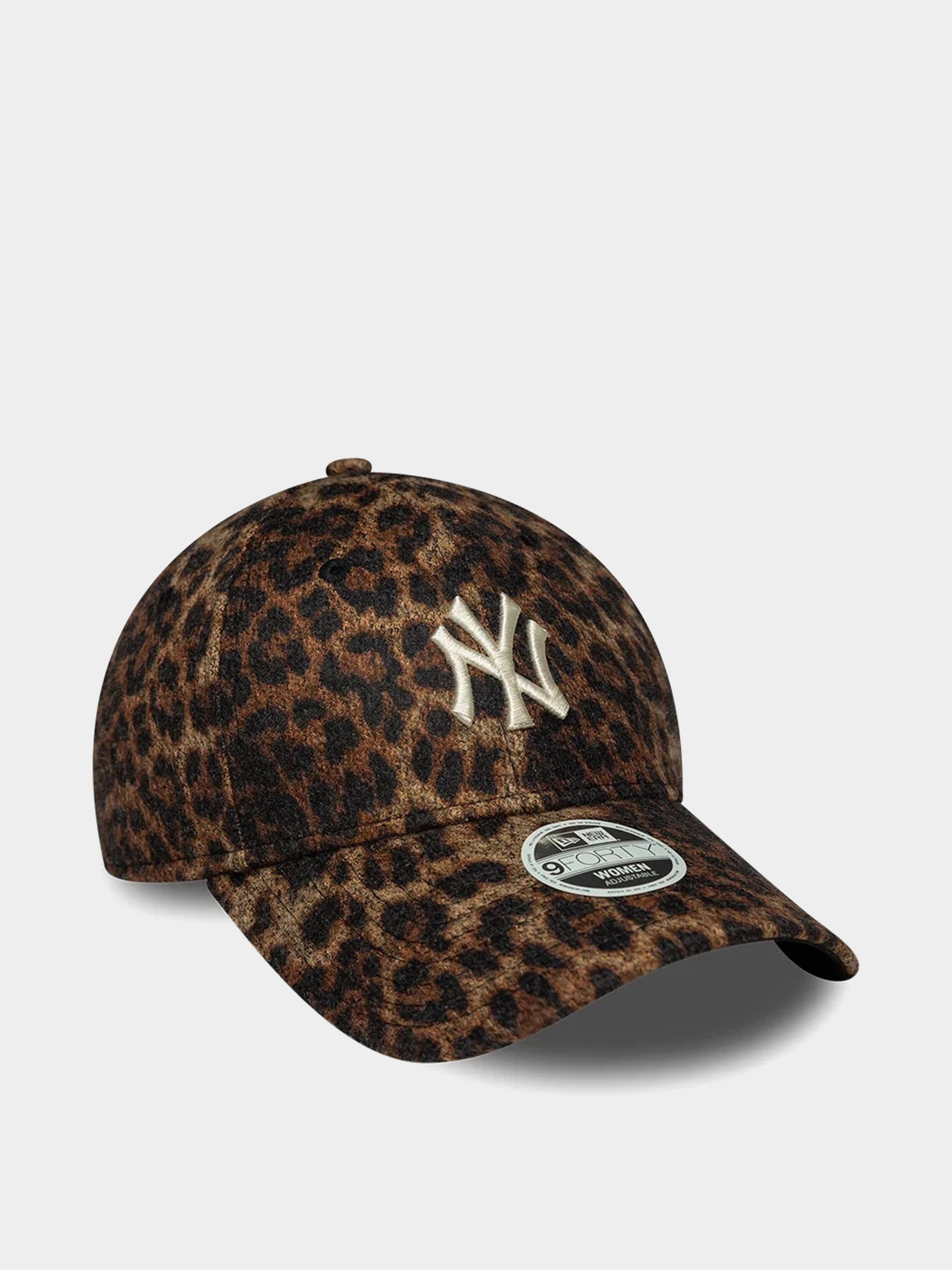 Кепка New Era Cosy Leopard 9Forty New York Yankees Wmn (dark leo)