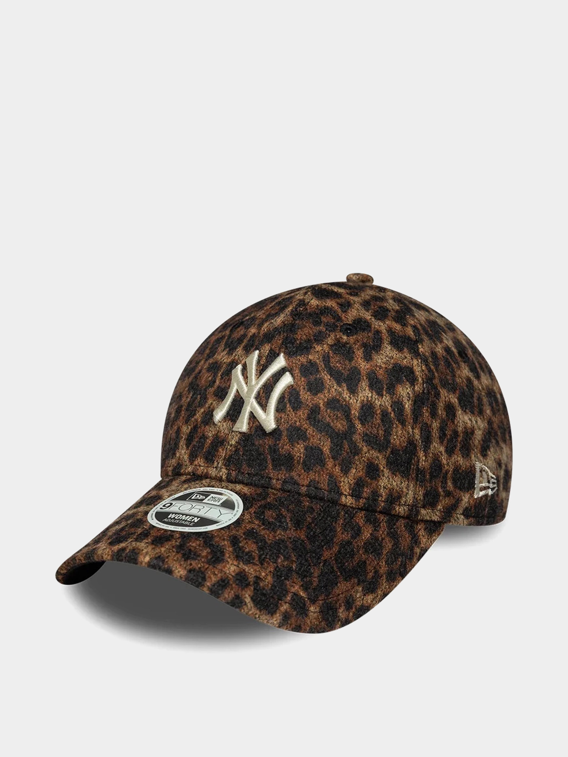 Кепка New Era Cosy Leopard 9Forty New York Yankees Wmn (dark leo)