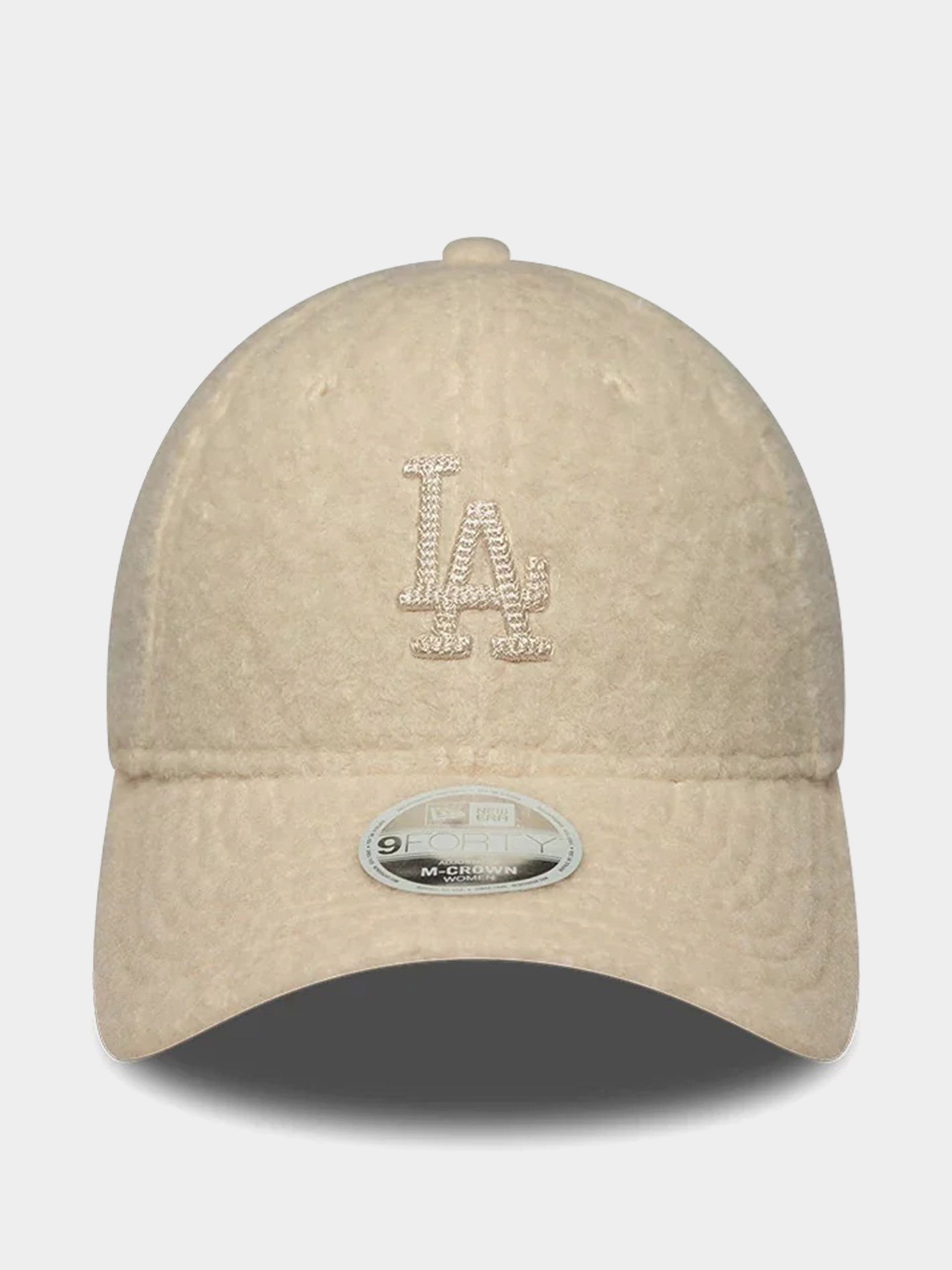 Кепка New Era Winter Borg 9Forty Mc Los Angeles Dodgers Wmn (light cream)