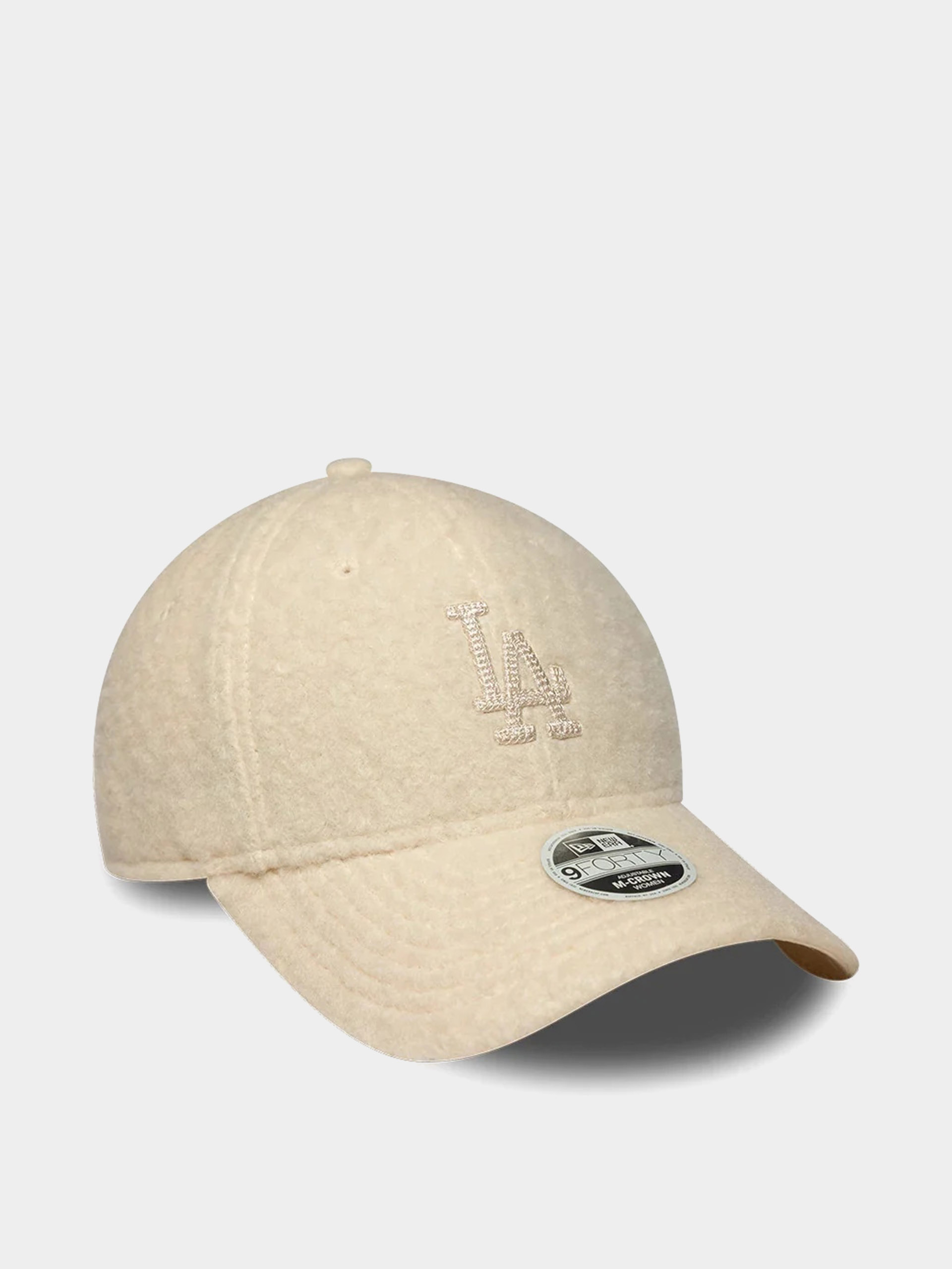 Кепка New Era Winter Borg 9Forty Mc Los Angeles Dodgers Wmn (light cream)