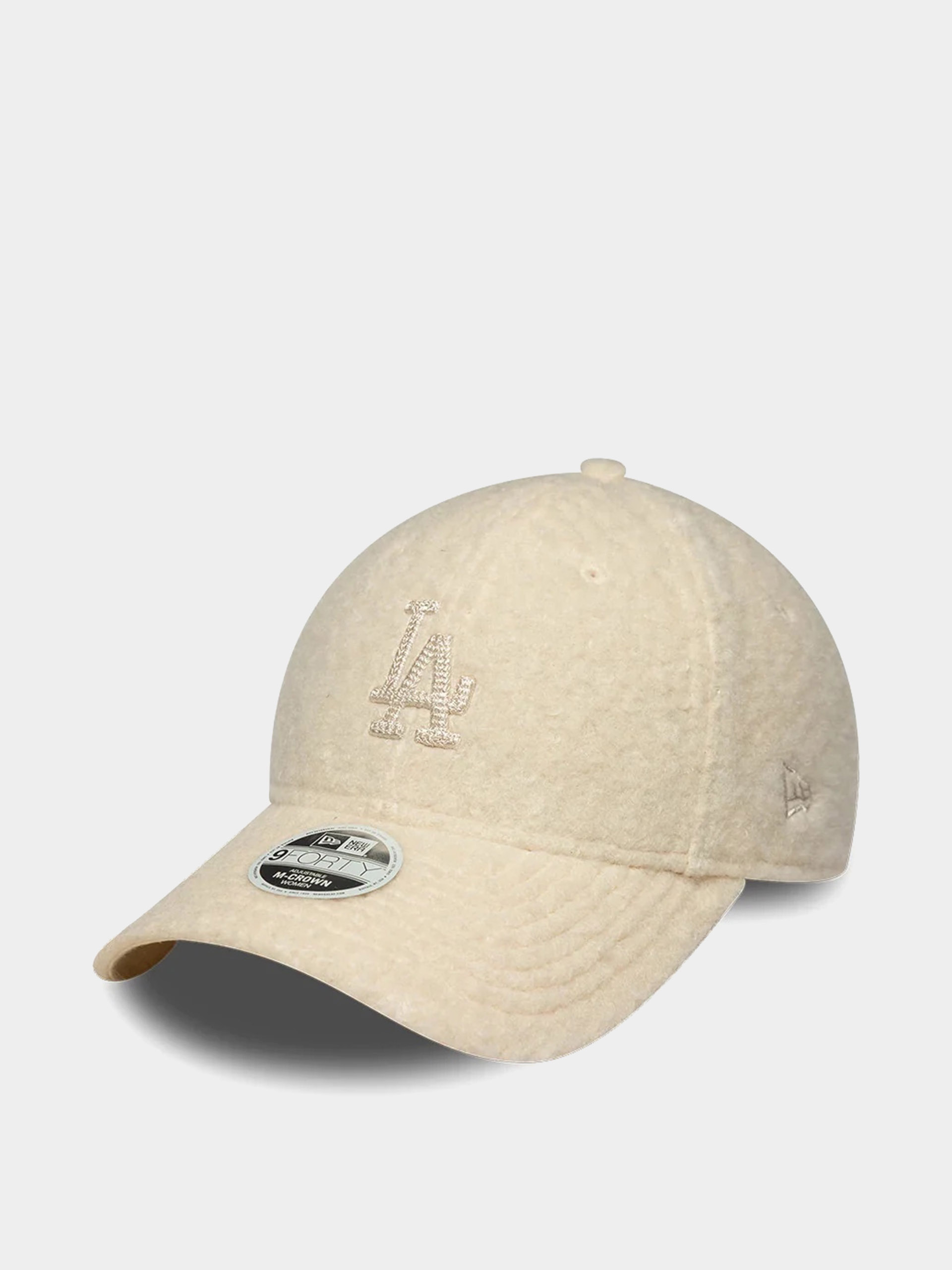 Кепка New Era Winter Borg 9Forty Mc Los Angeles Dodgers Wmn (light cream)
