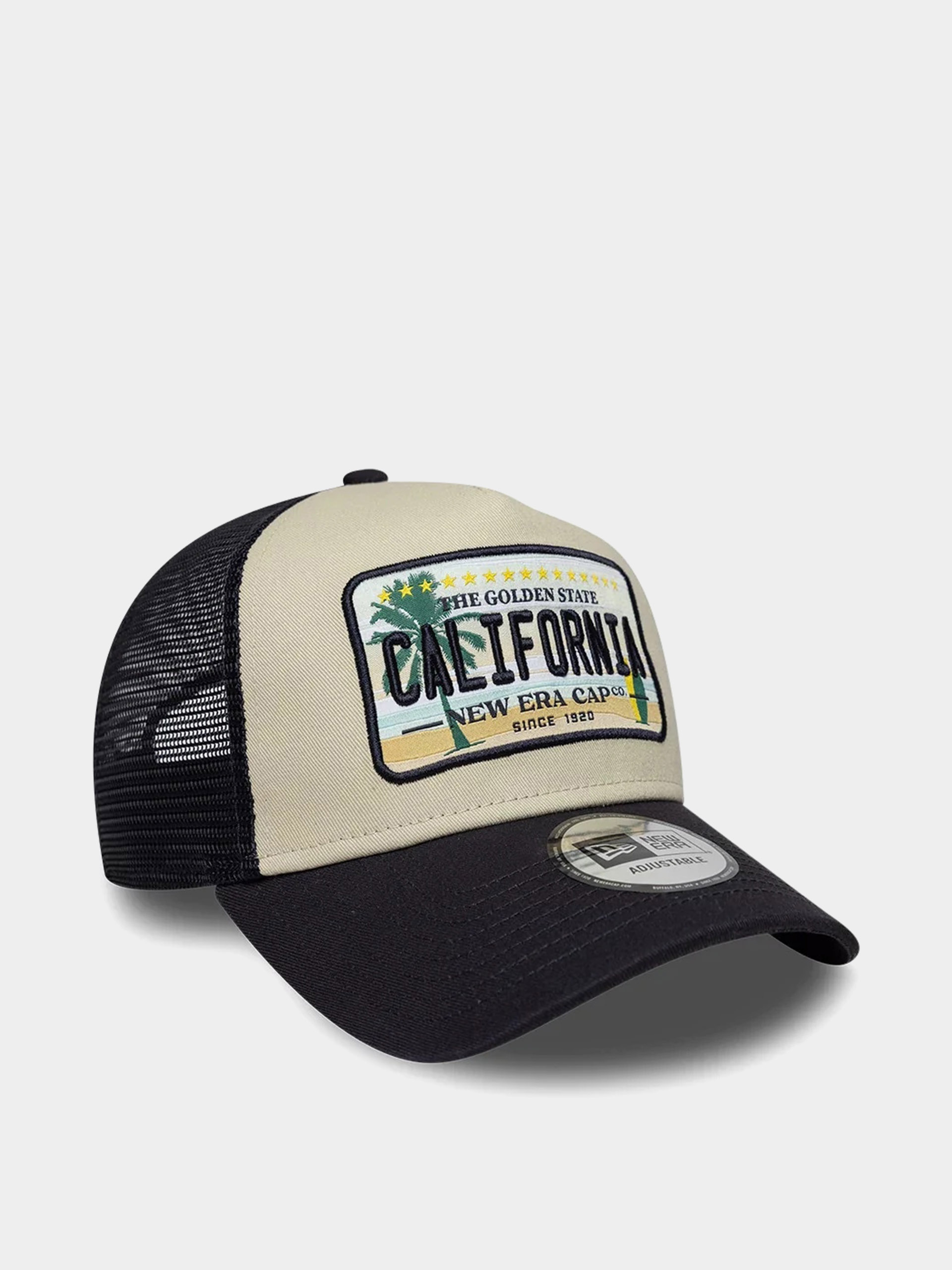 Кепка New Era Licence Plate Trucker (navy/stone)