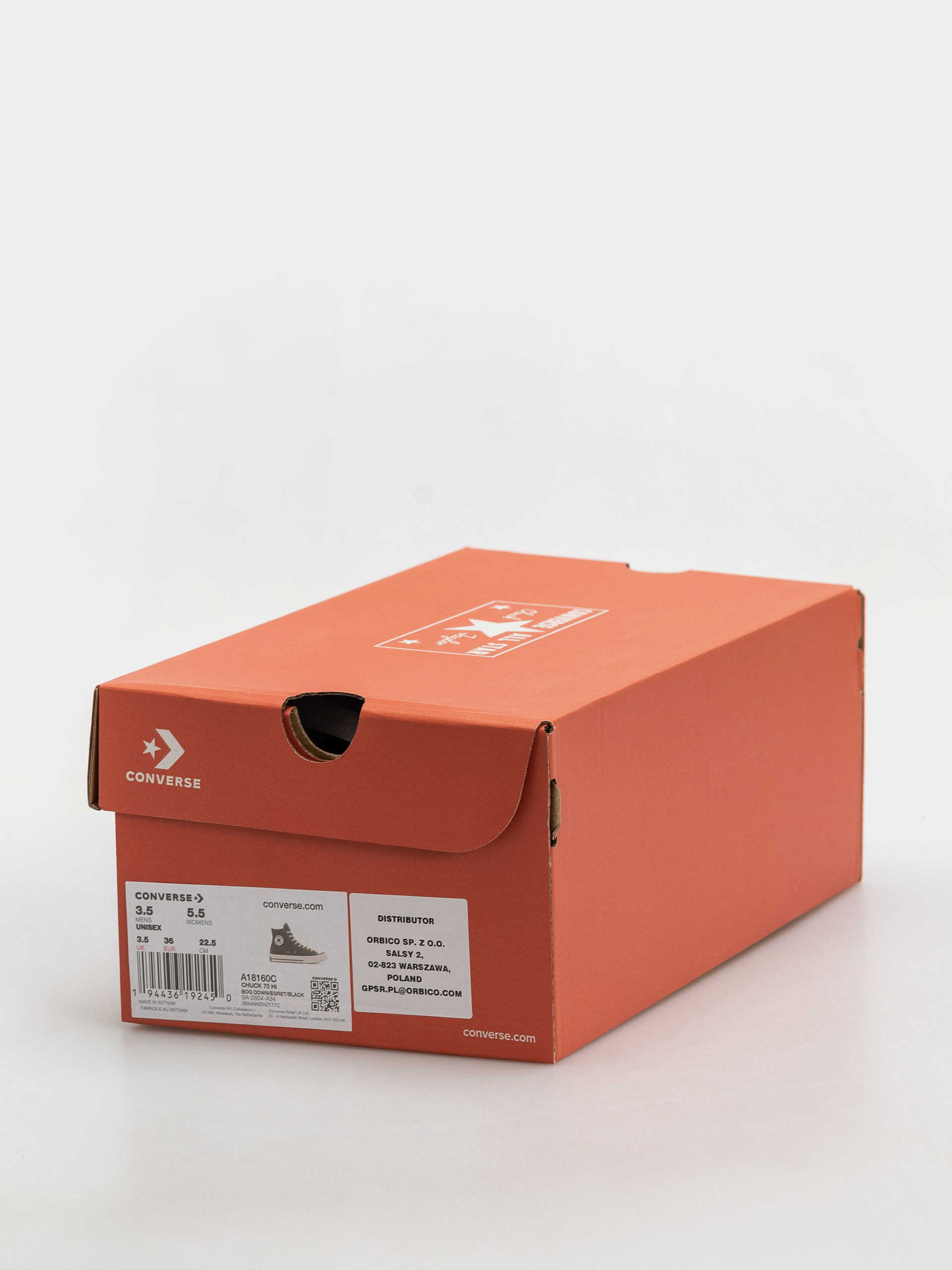 Кеди Converse Chuck 70 Hi (bog down/egret/black)
