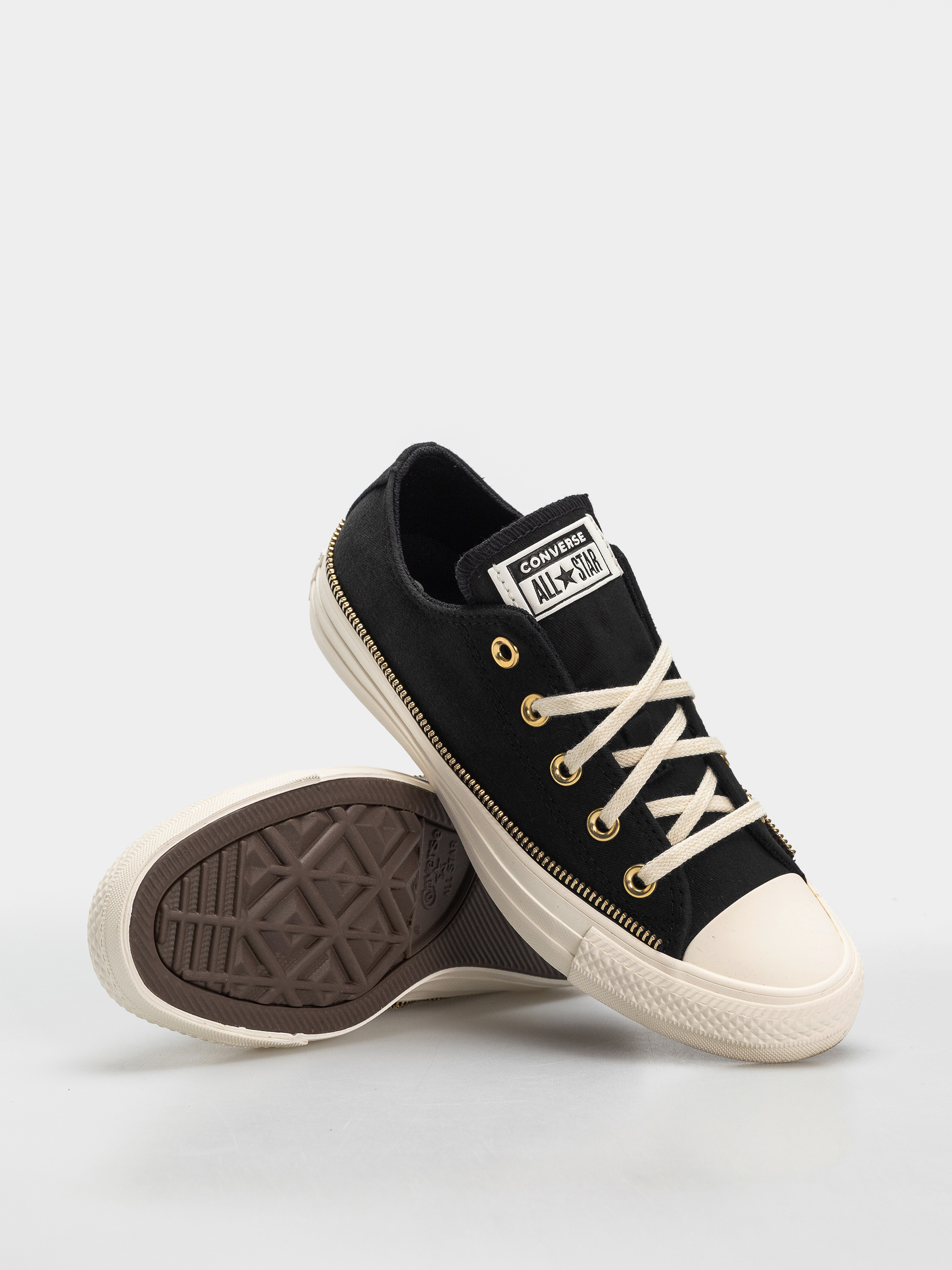 Кеди Converse Chuck Taylor All Star Ox Wmn (black/egret/gold)