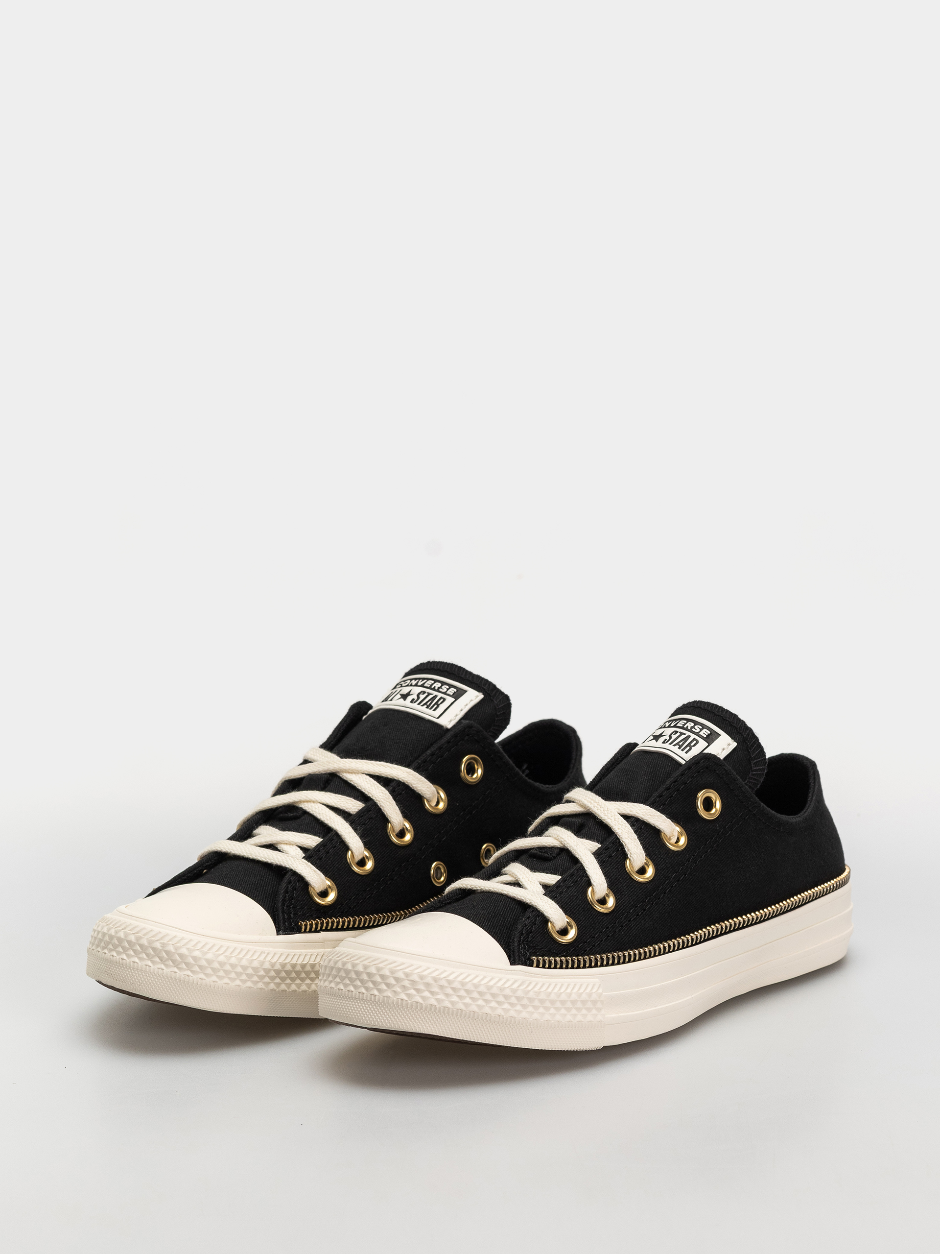 Кеди Converse Chuck Taylor All Star Ox Wmn (black/egret/gold)