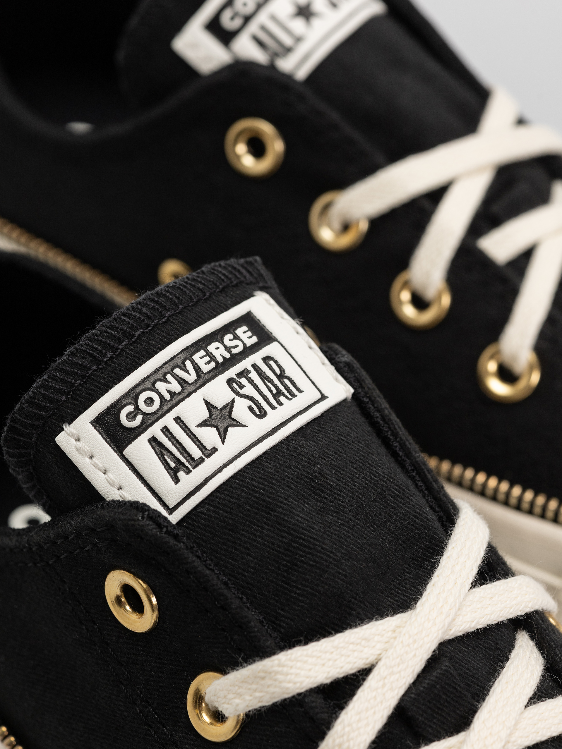 Кеди Converse Chuck Taylor All Star Ox Wmn (black/egret/gold)