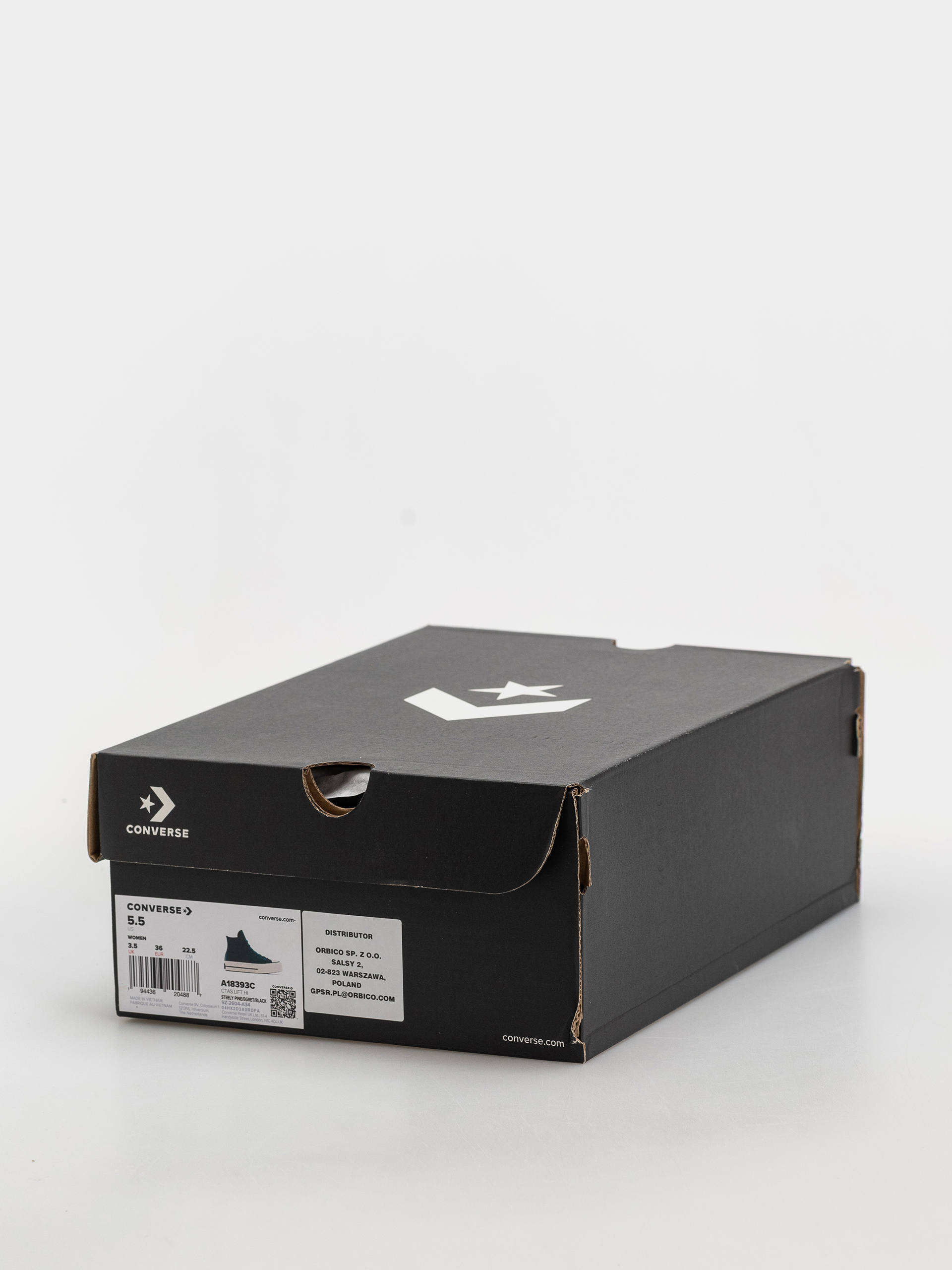 Кеди Converse Chuck Taylor All Star Lift Hi Wmn (steely pine/egret/black)