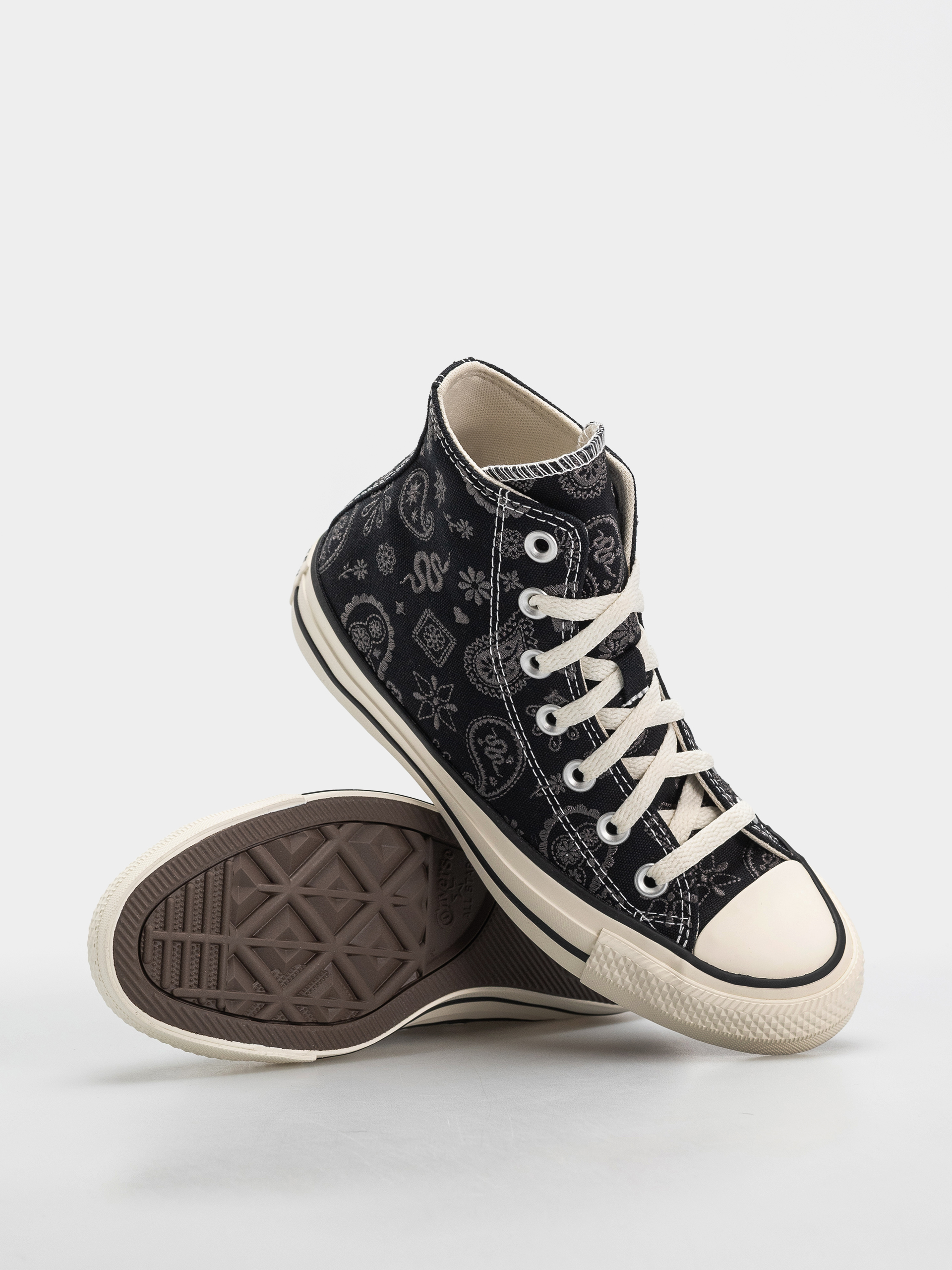 Кеди Converse Chuck Taylor All Star Hi Wmn (black/dark matter/natural ivory)