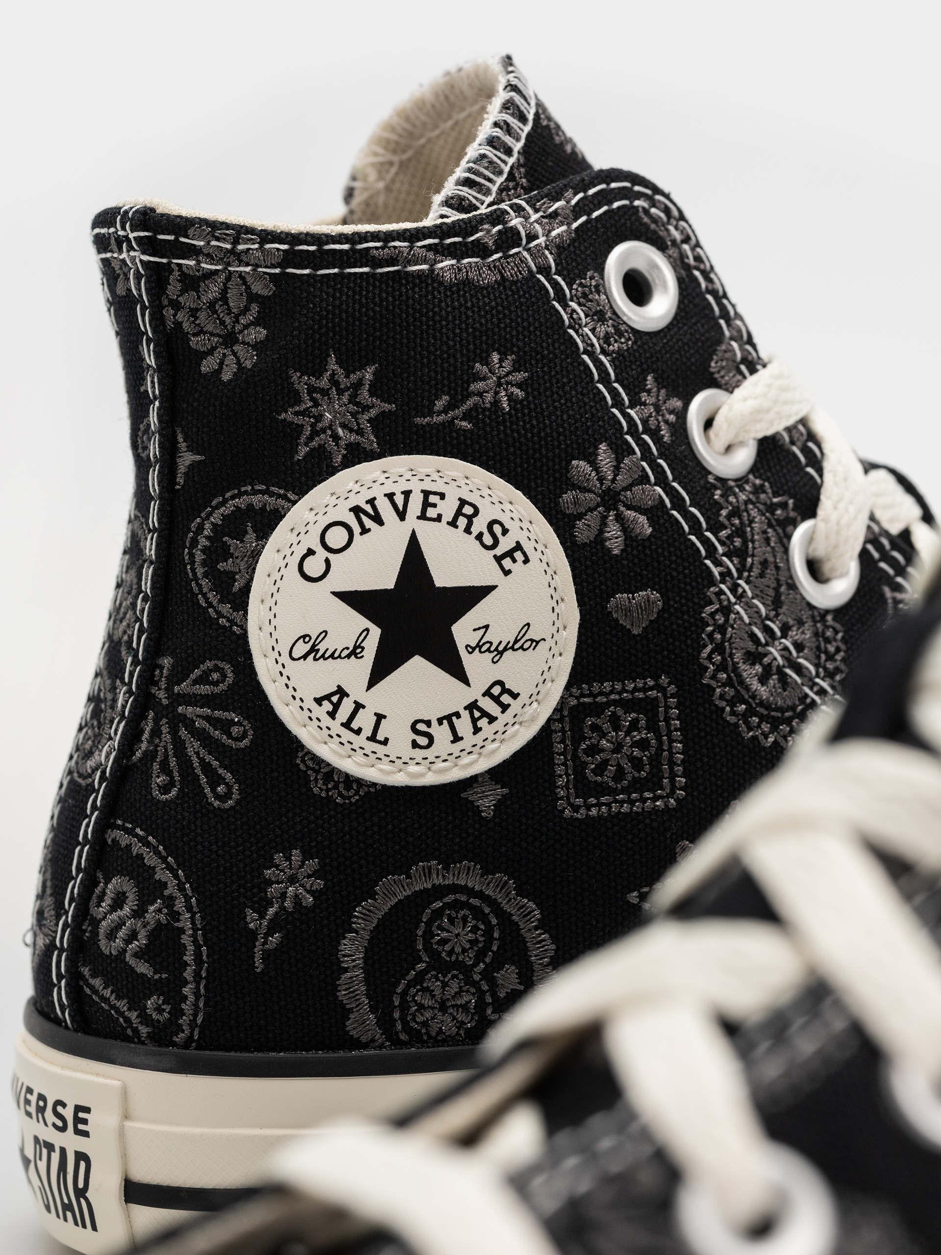 Кеди Converse Chuck Taylor All Star Hi Wmn (black/dark matter/natural ivory)