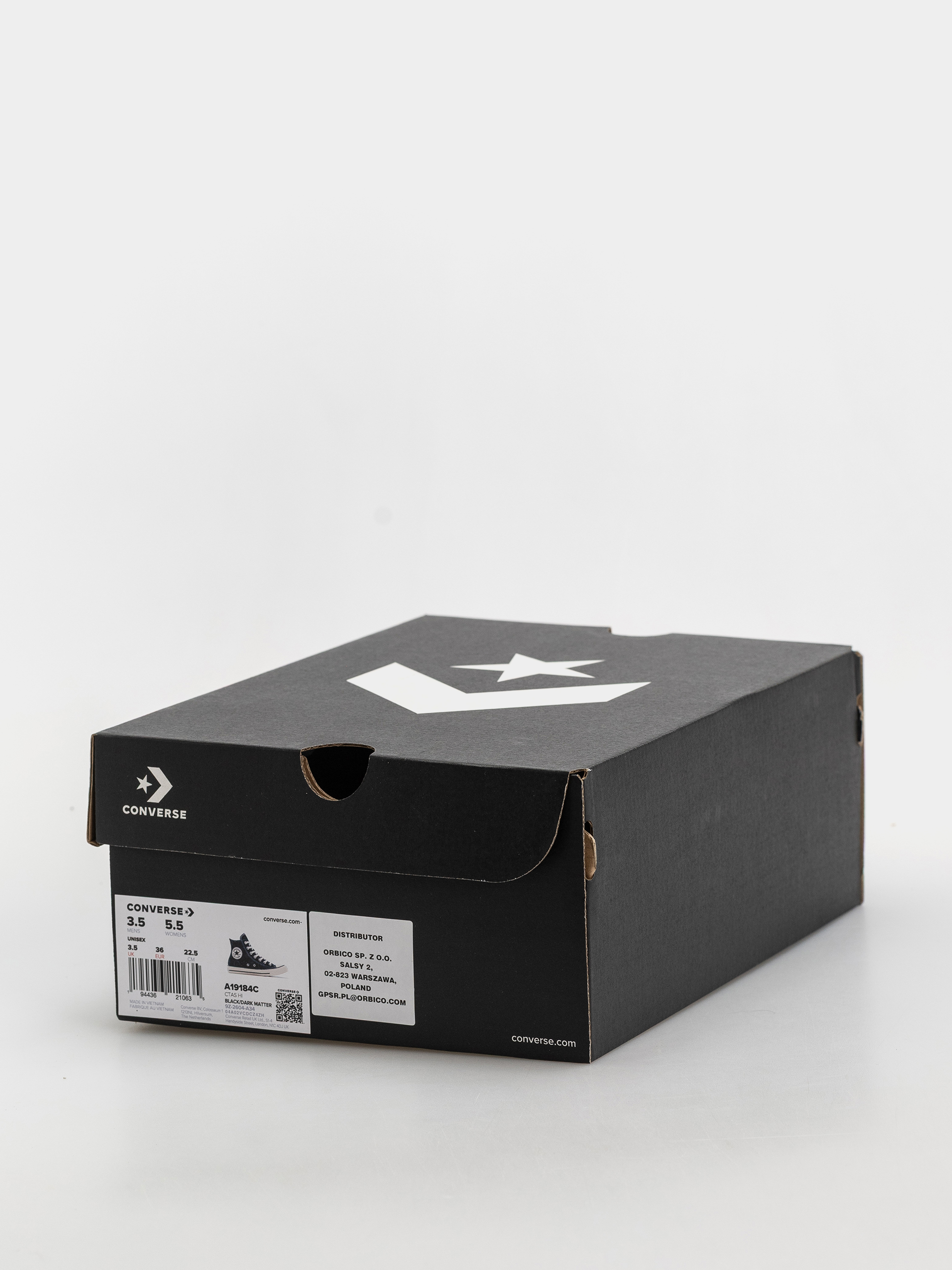 Кеди Converse Chuck Taylor All Star Hi Wmn (black/dark matter/natural ivory)