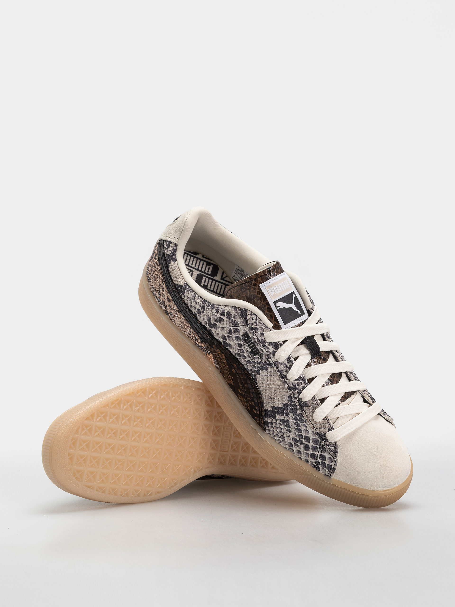 Взуття Puma Suede Snake (frosted ivory/puma black)