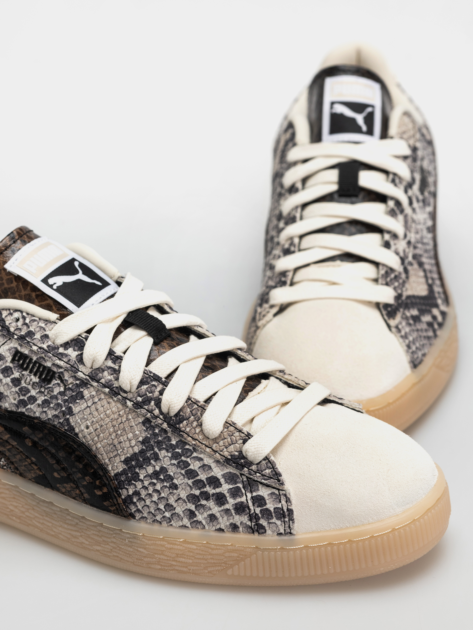 Взуття Puma Suede Snake (frosted ivory/puma black)