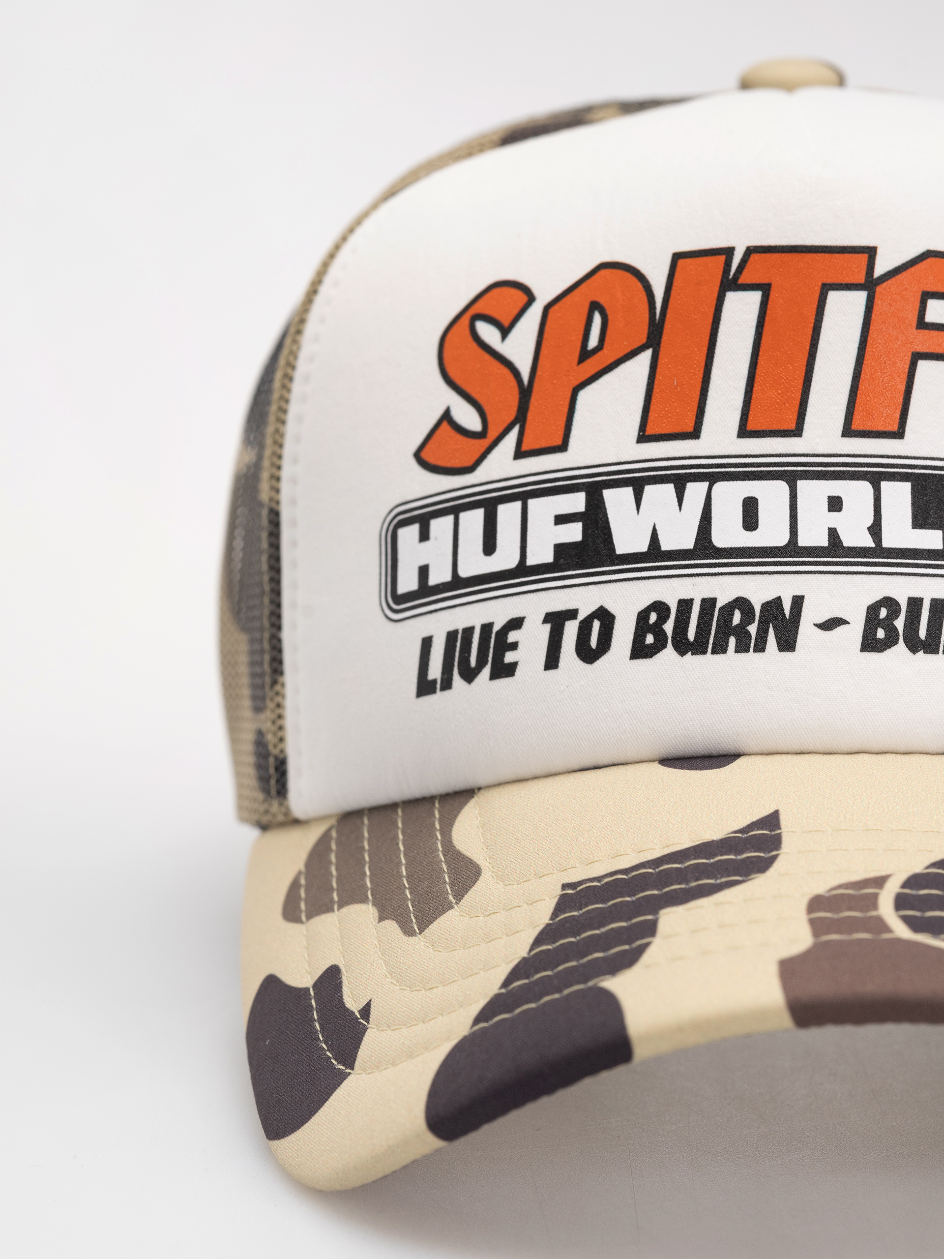 Кепка HUF X Spitfire Burn Forever (camo)