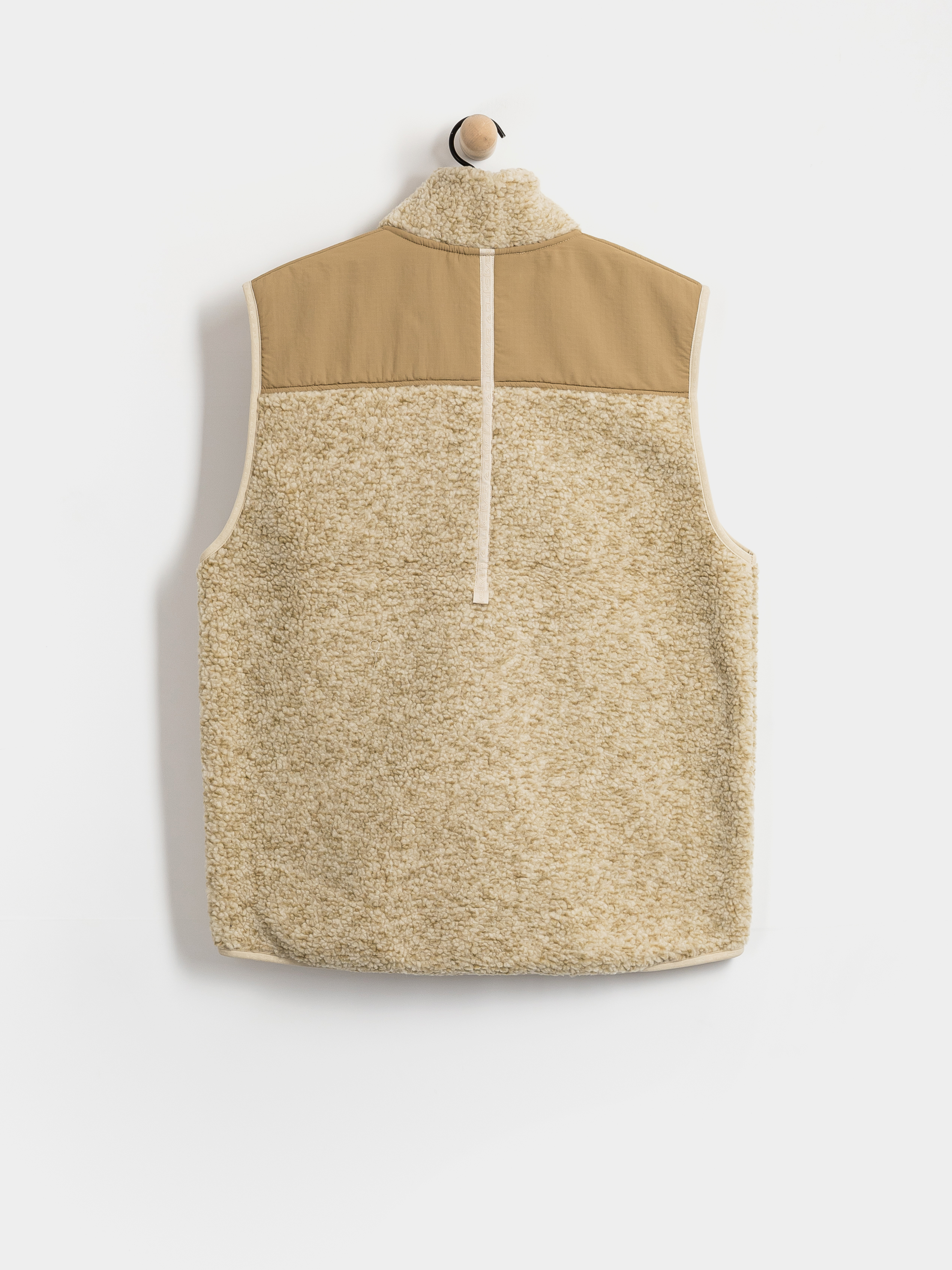 Чоловічий Флісовий светр Quiksilver Shallow Water Gilet (peyote heather swallow water)