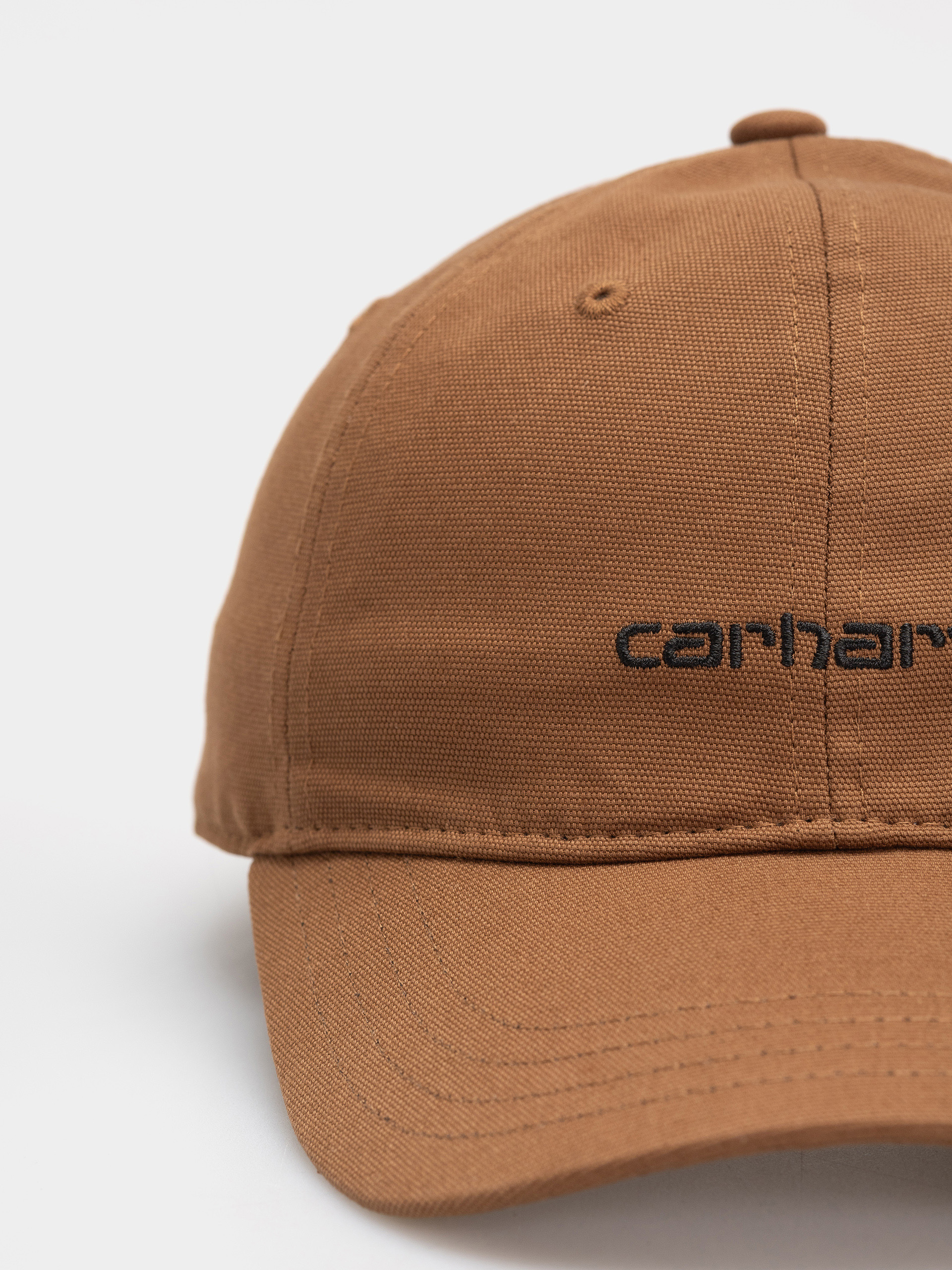 Кепка Carhartt WIP Canvas Script (wip h brown/black)