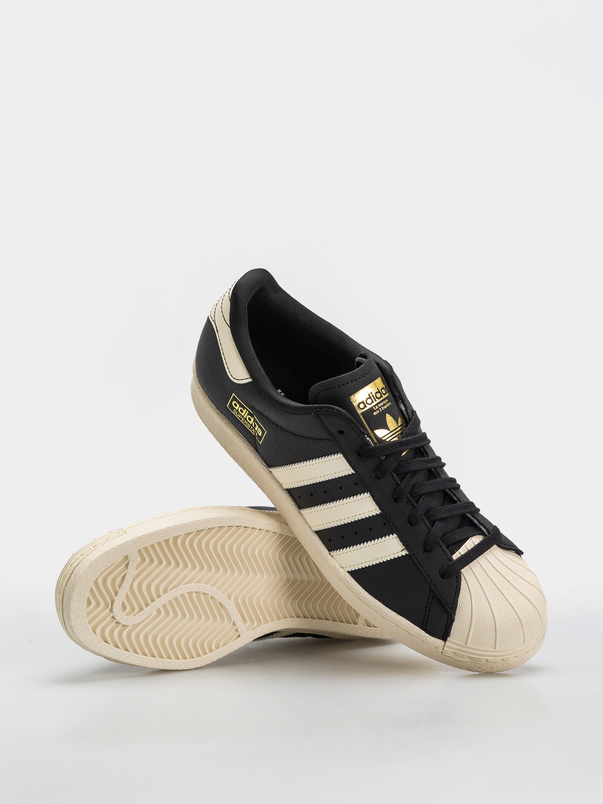 Взуття adidas Superstar 80 Adv (cblack/crewht/goldmt)