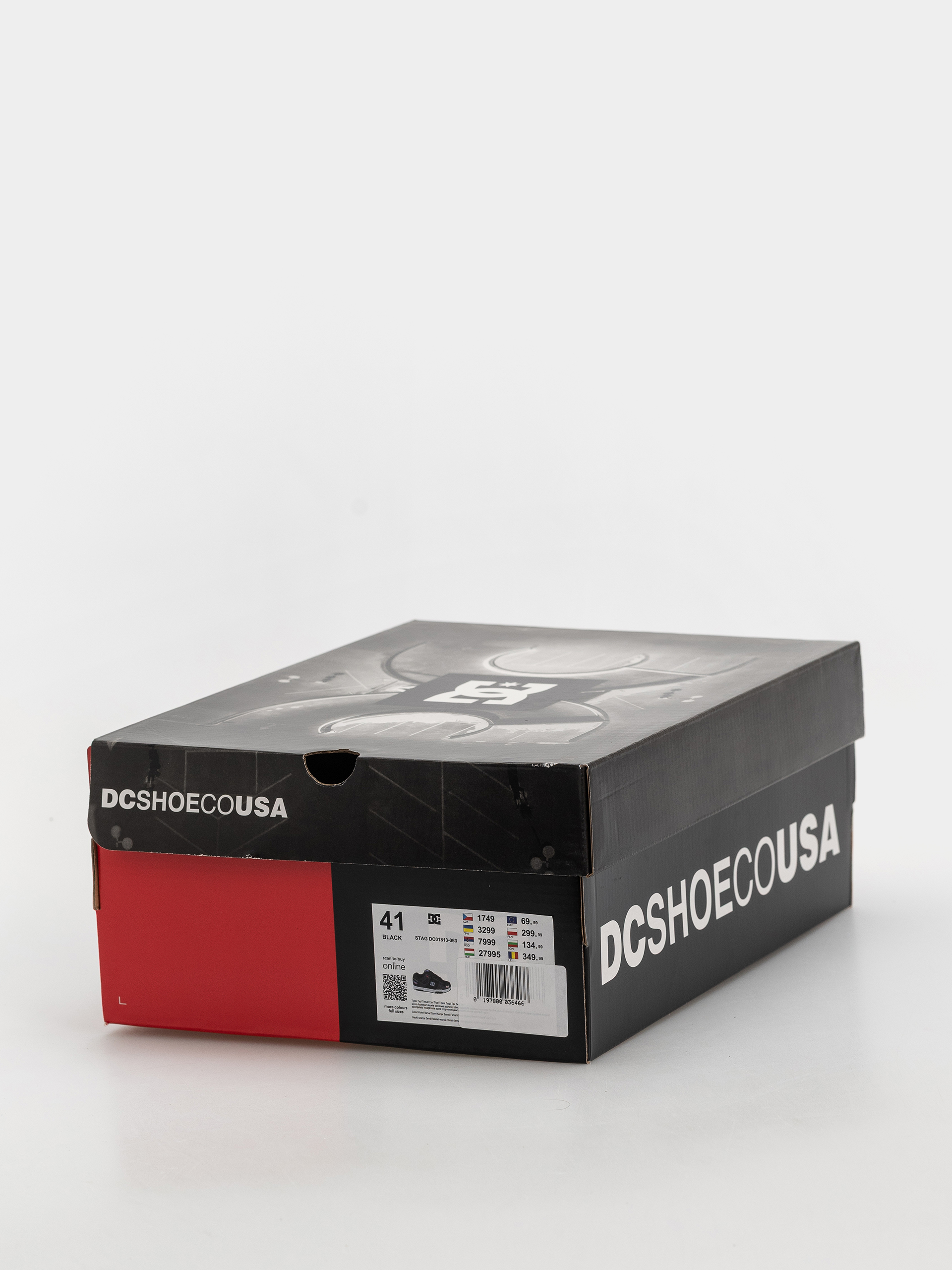 Взуття DC Stag (black/grey/blue)