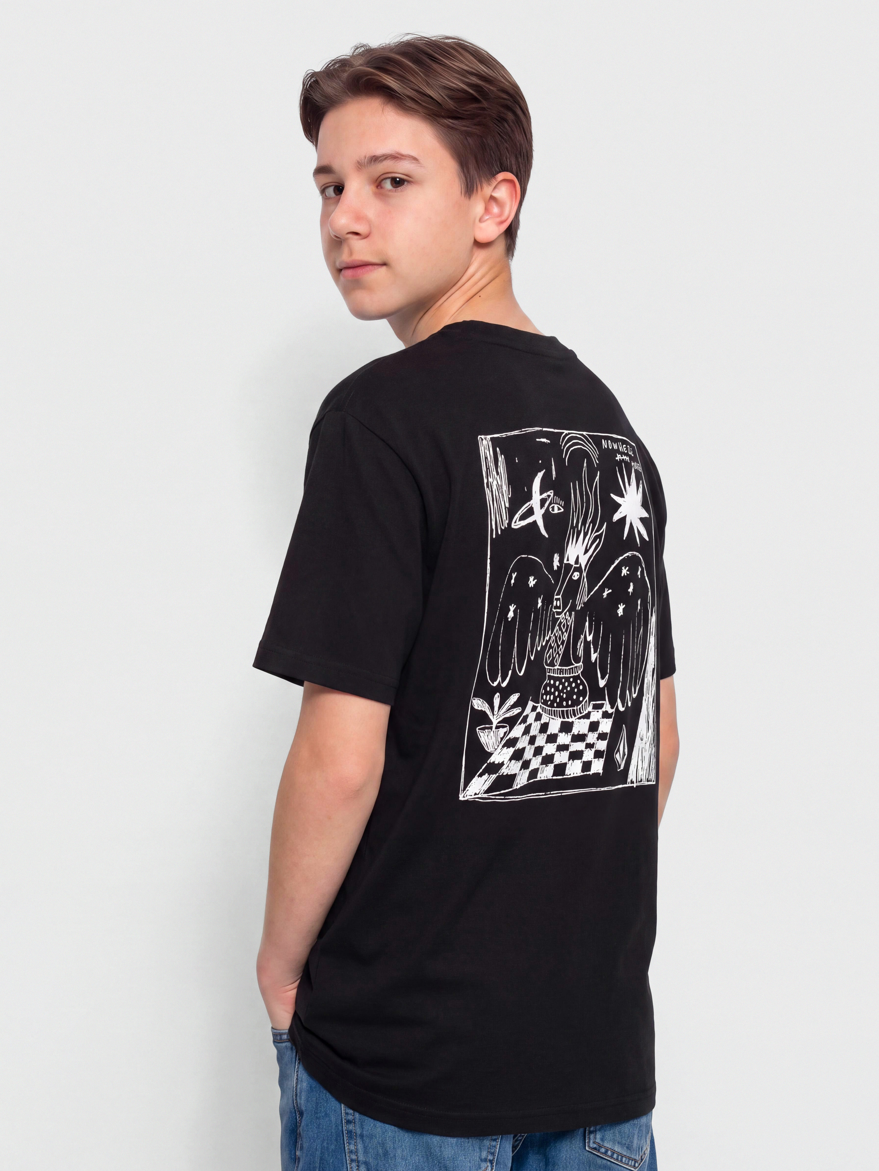 Футболка Volcom Nowhere Bsc JR (black)