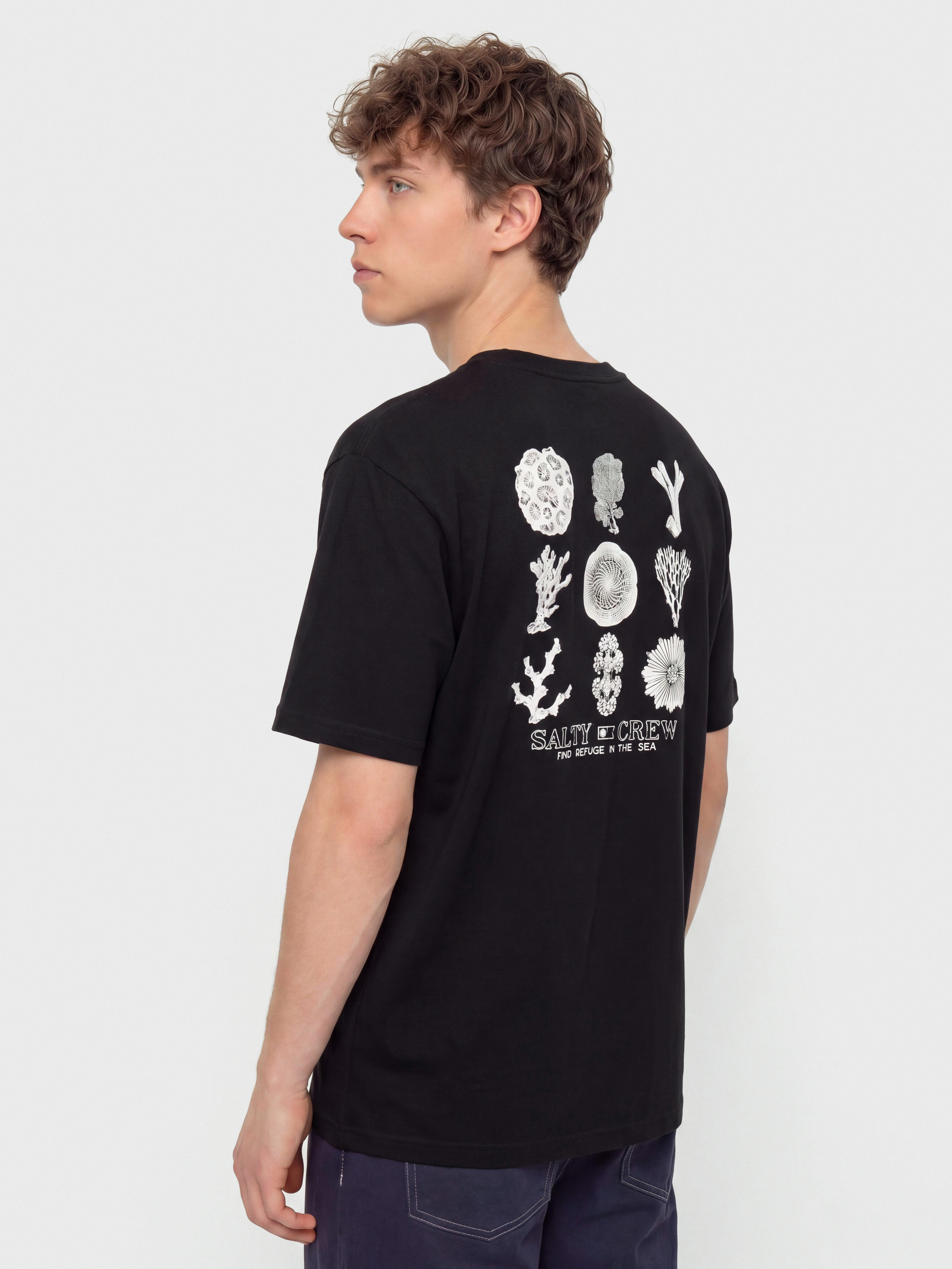 Футболка Salty Crew Coral Head (black)