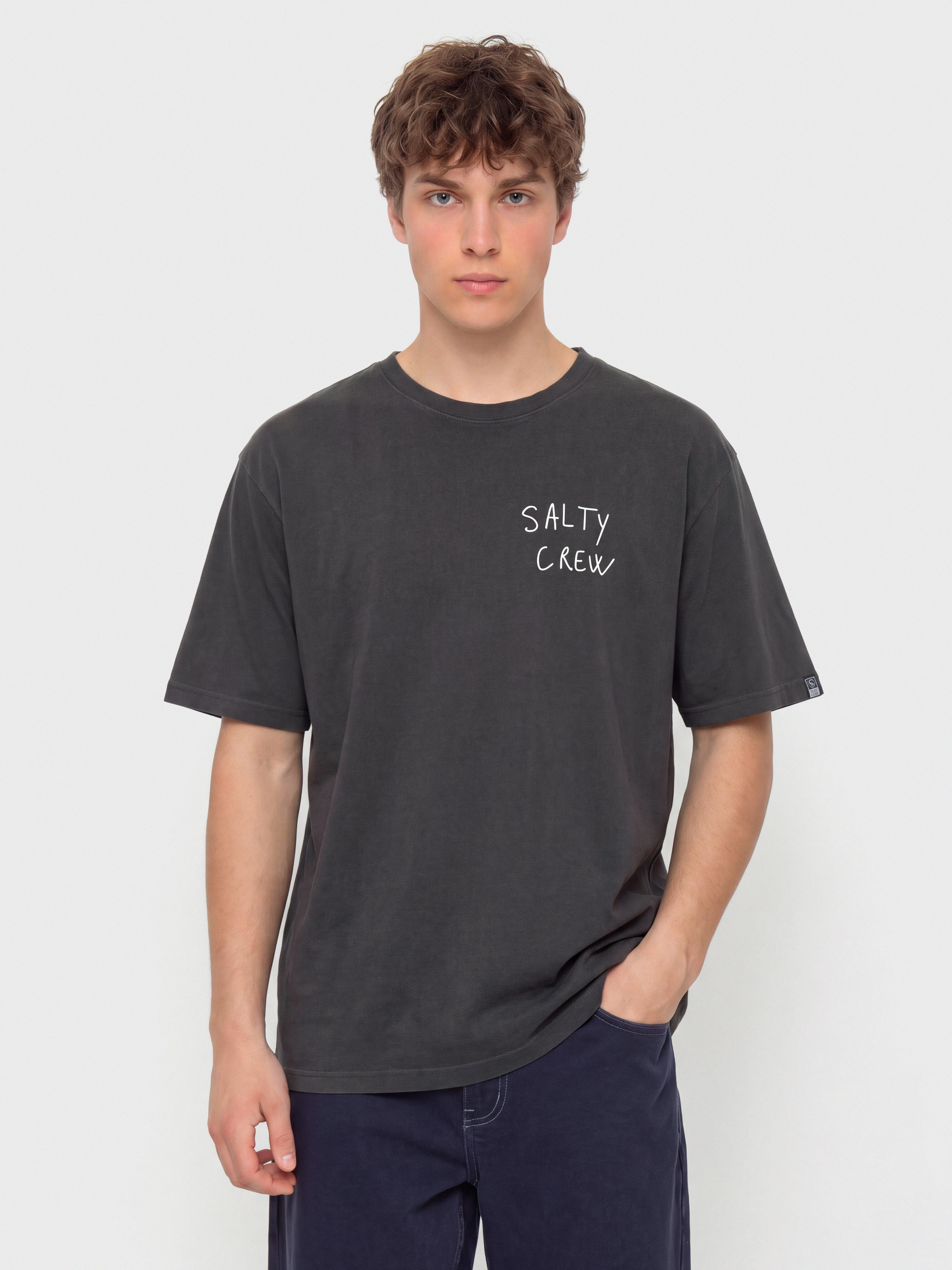 Футболка Salty Crew Swivel Lb (pirate black)