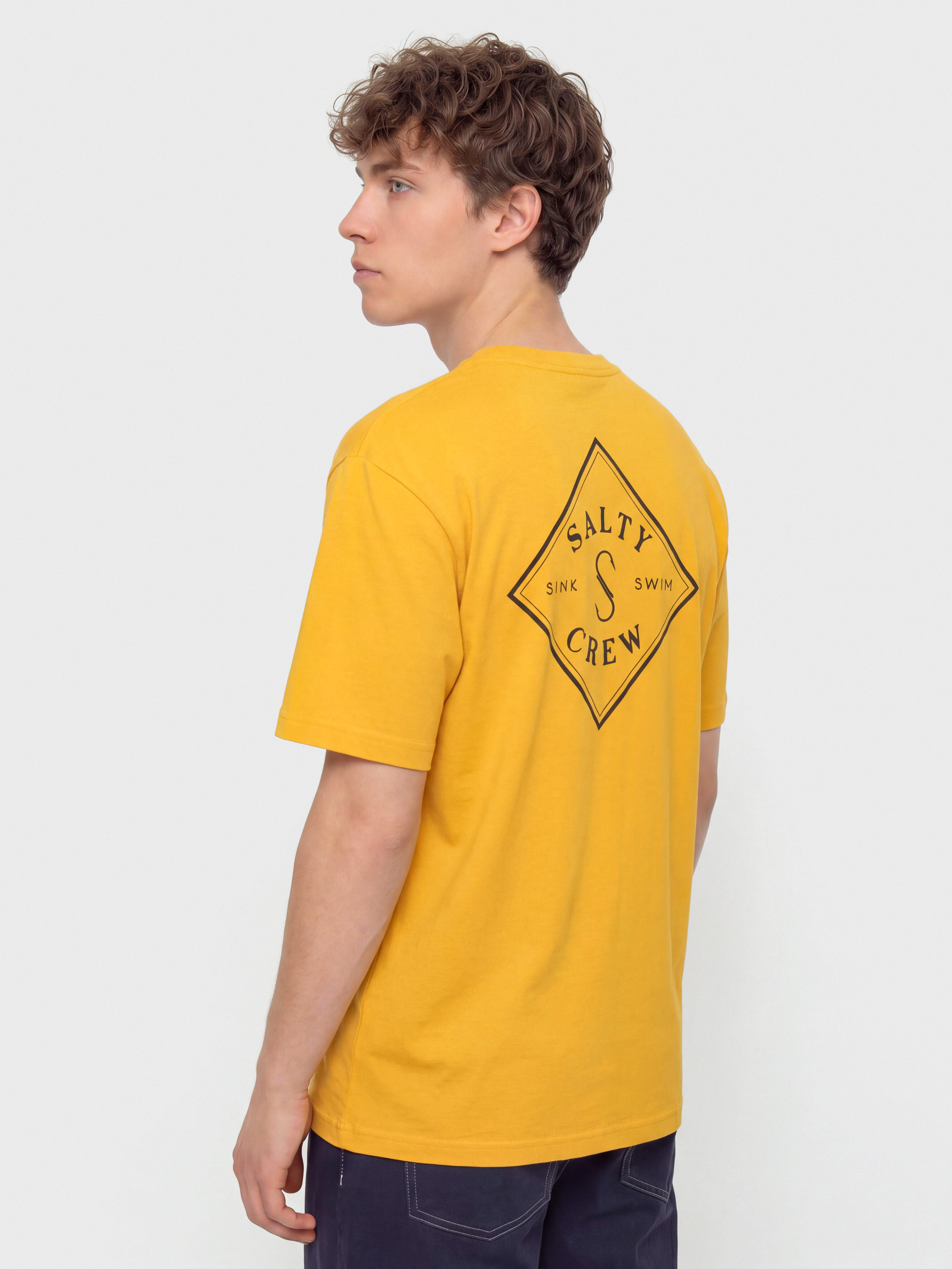 Футболка Salty Crew Tippet (mineral yellow)
