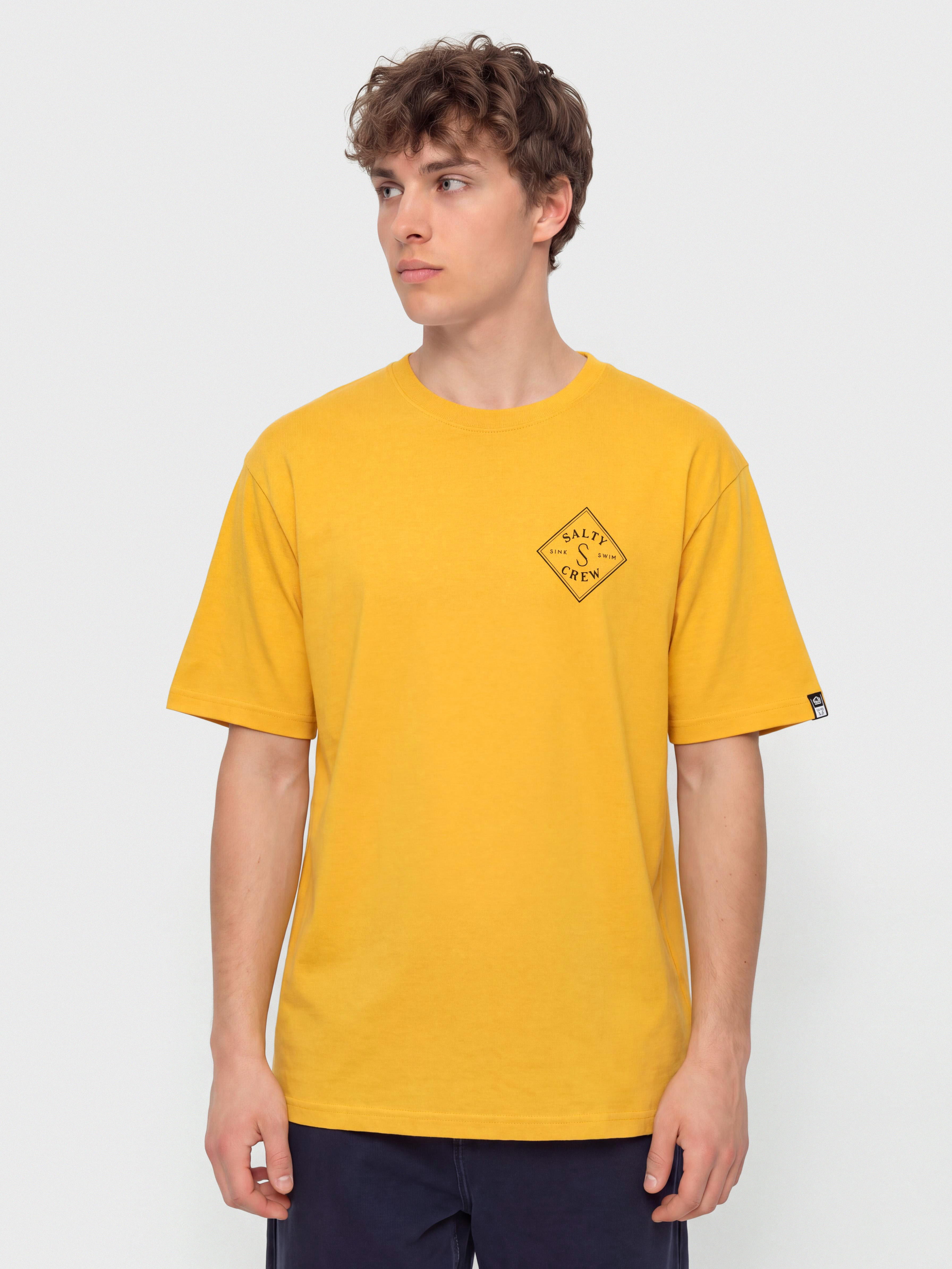 Футболка Salty Crew Tippet (mineral yellow)