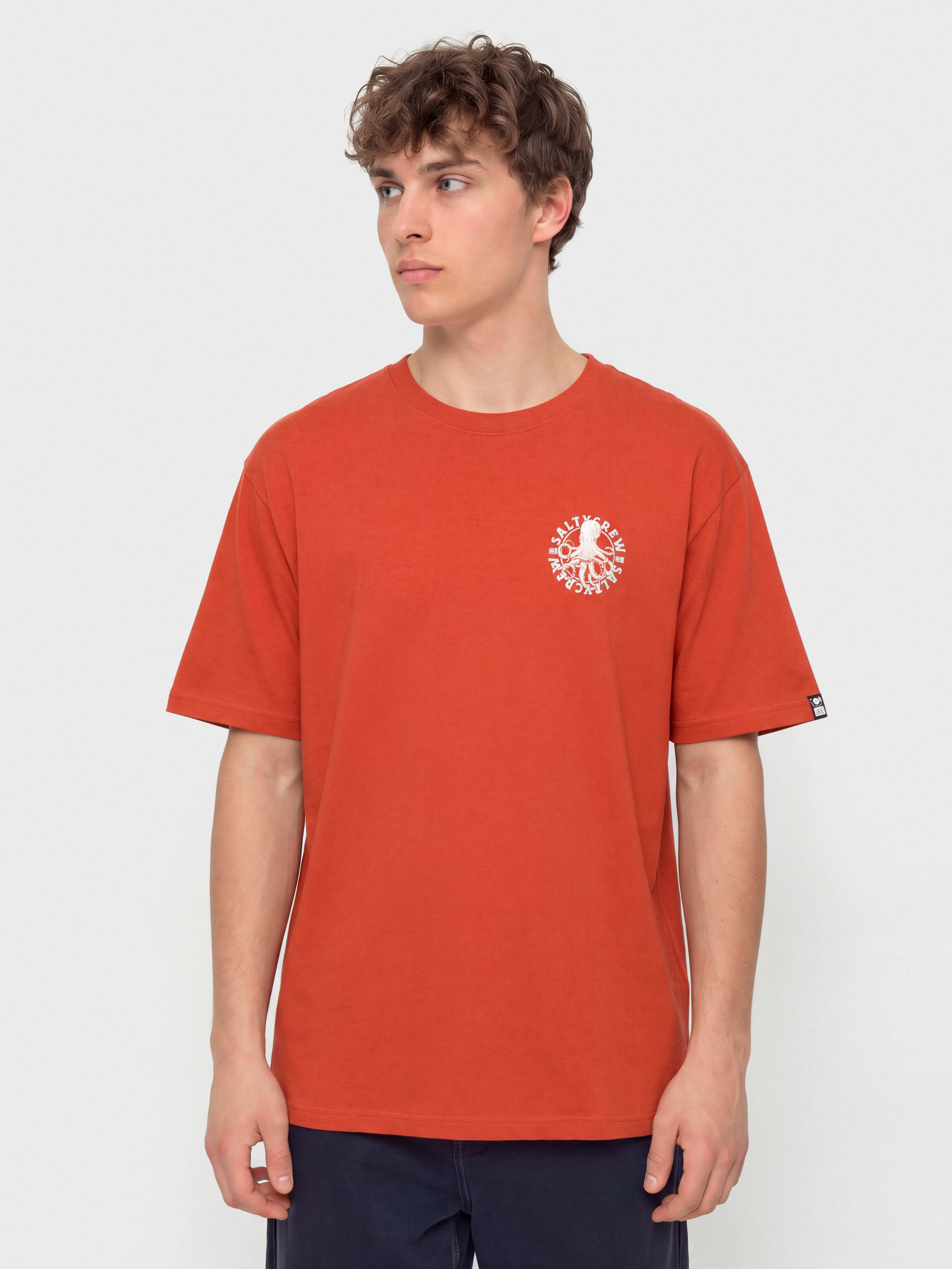 Футболка Salty Crew Tentacles (washed red)
