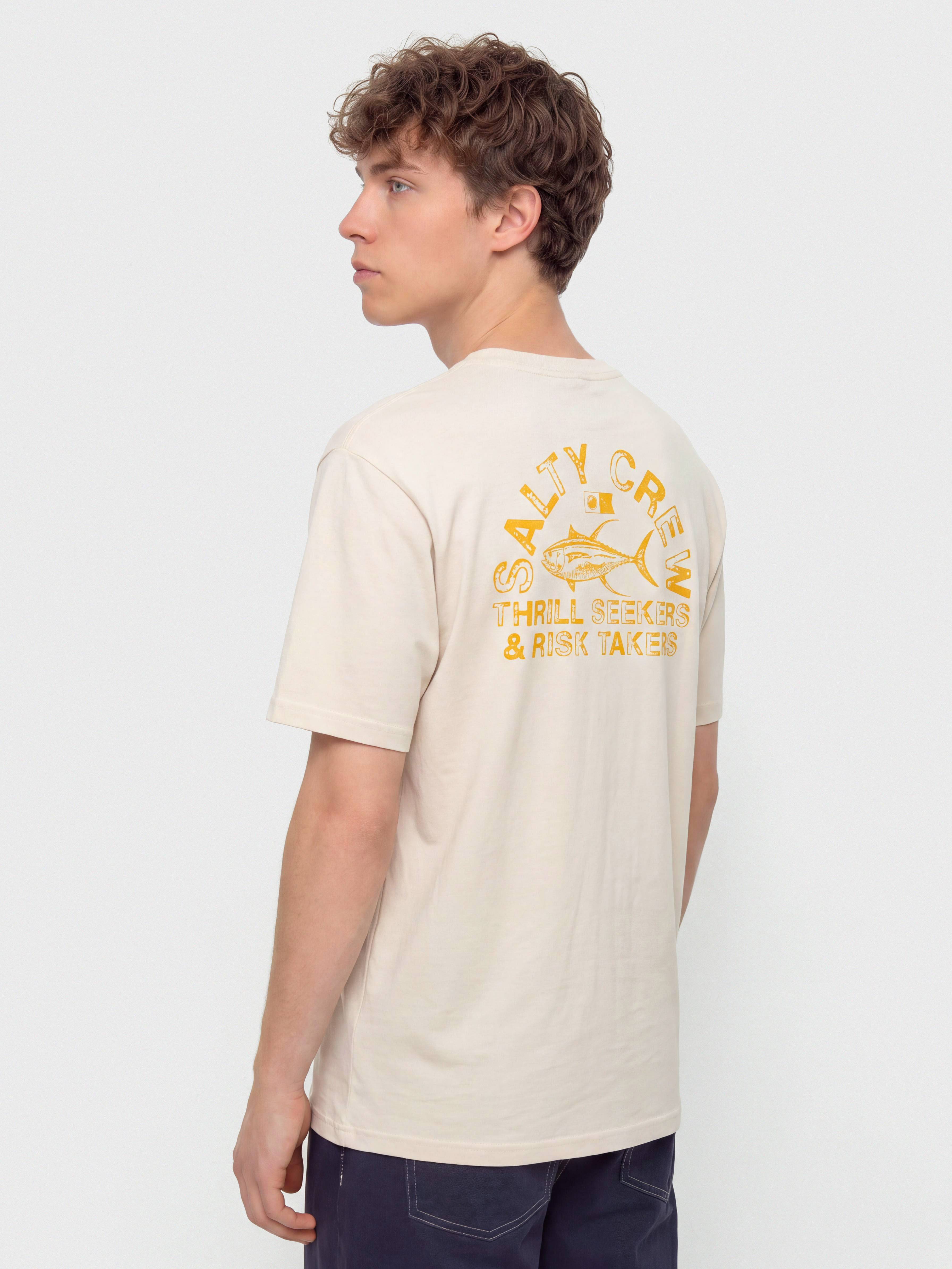 Футболка Salty Crew Stamped Classic (moonbeam)
